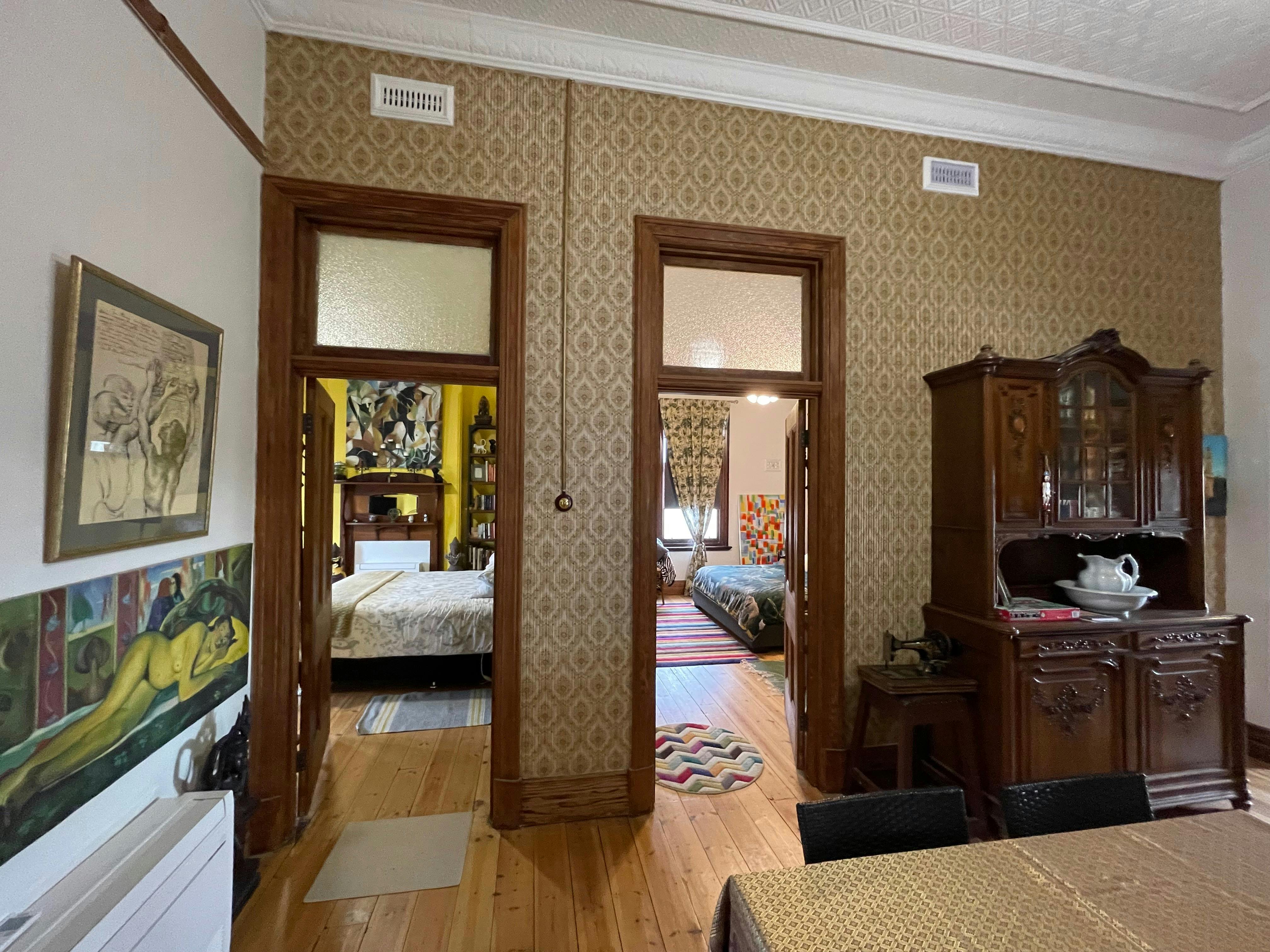 View from the central hall.