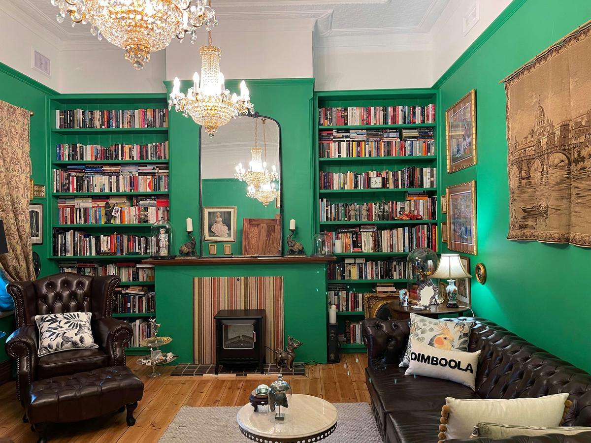The original drawing room downstairs.