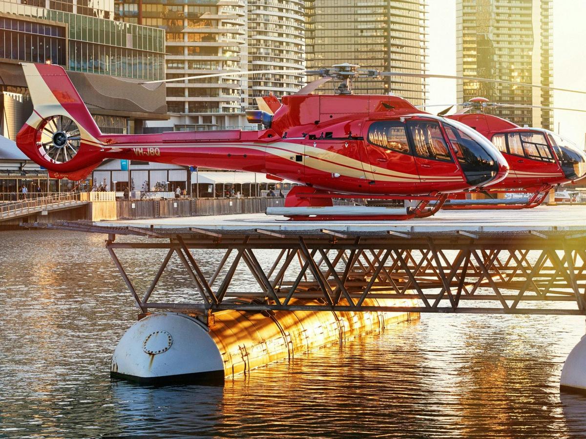 Helicopter Winery tour