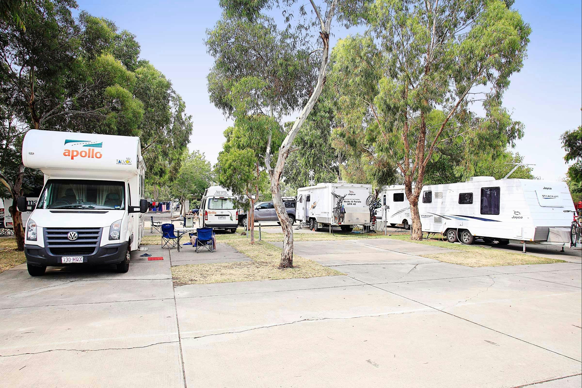 Caravan sites at Discovery Parks - Melbourne