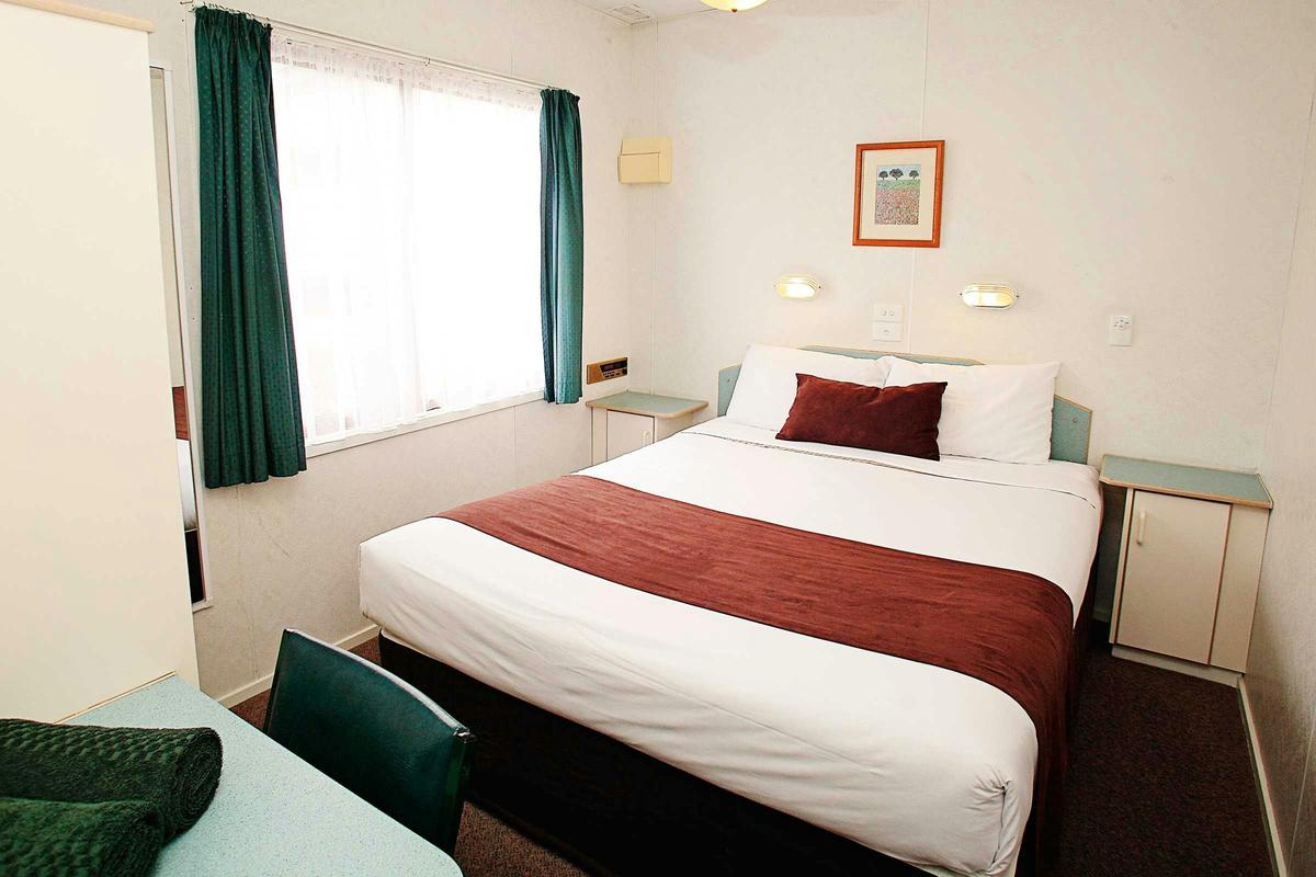 Economy Camper Cabin Bedroom