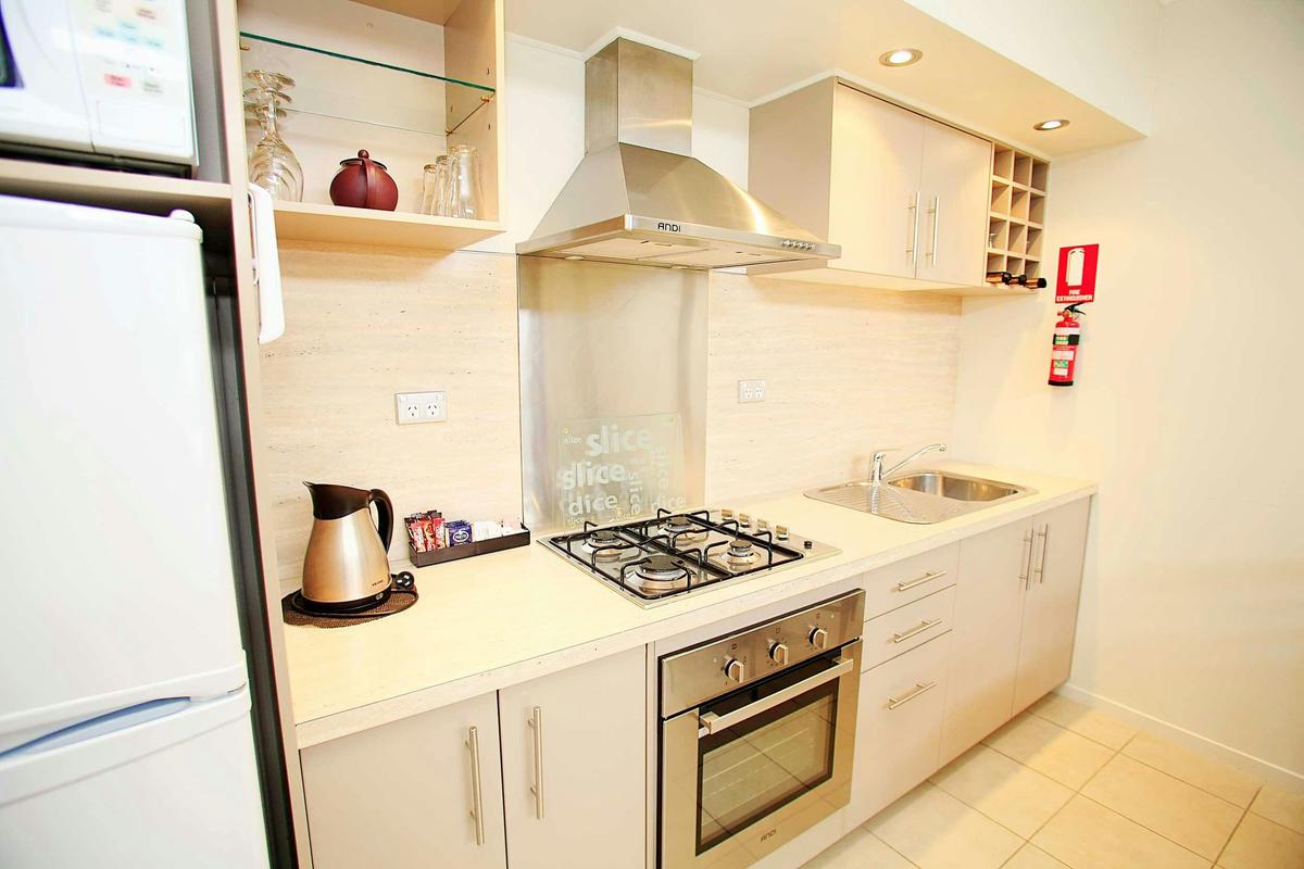 Deluxe Studio Cabin Kitchen