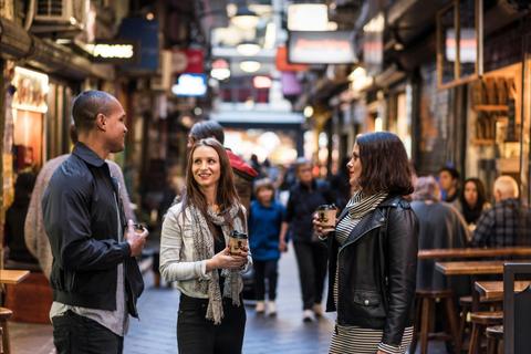Degraves Street and Centre Place