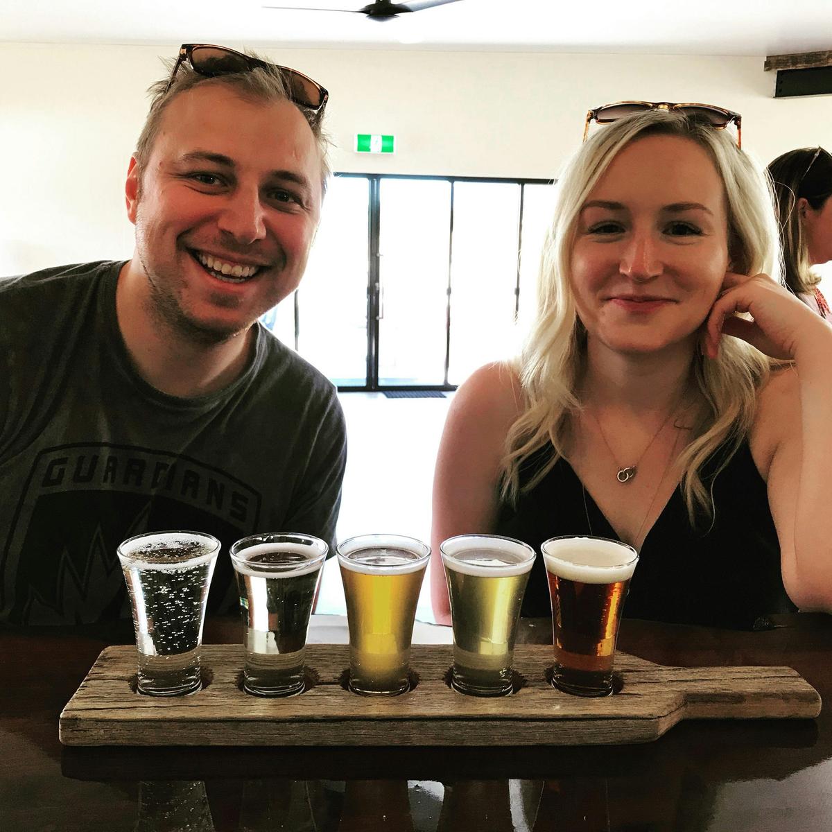 Beer paddle included