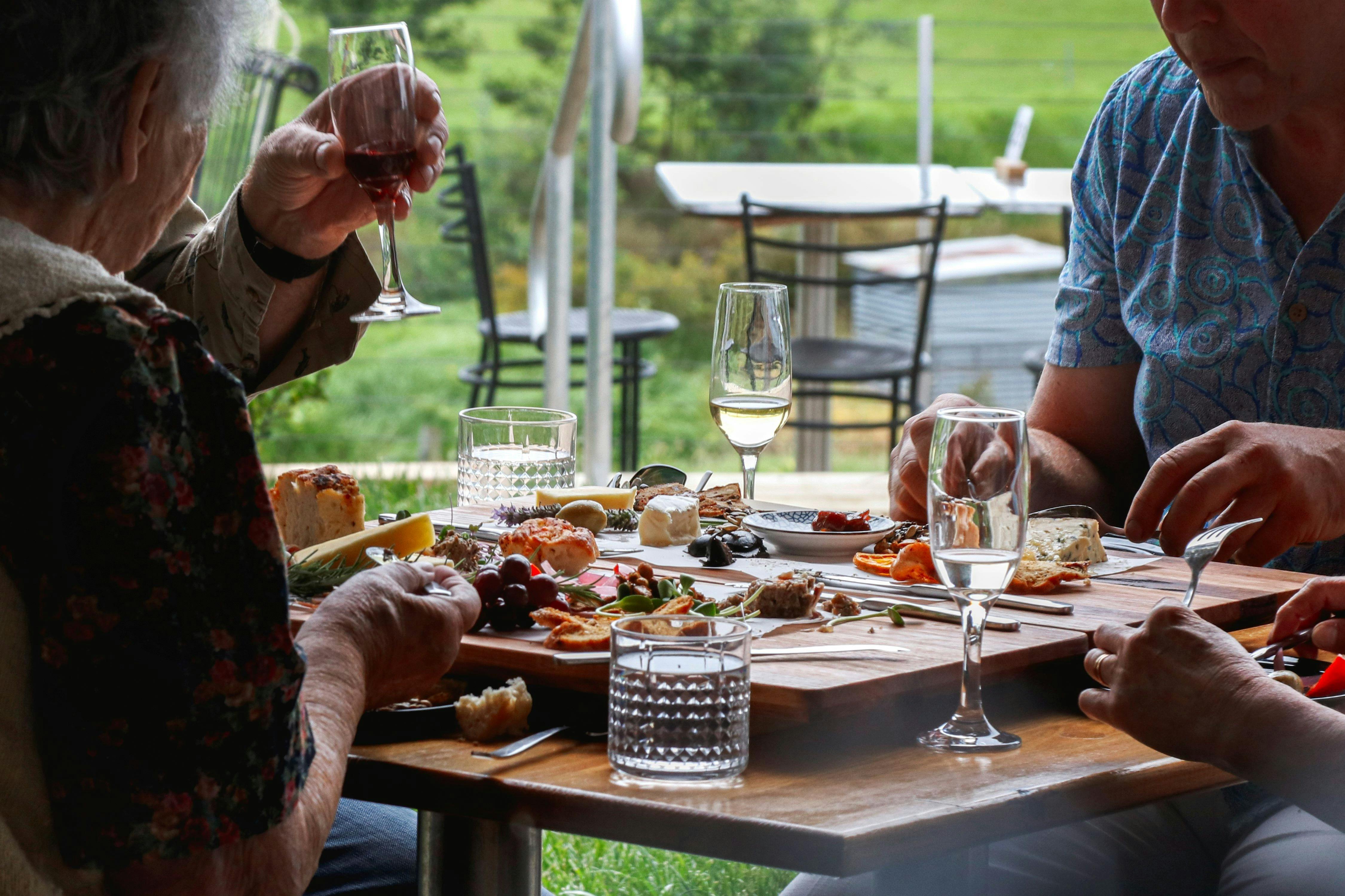 Enjoy a Glenmaggie Wines feast at our beautifully appointed cellar door, with amazing views!