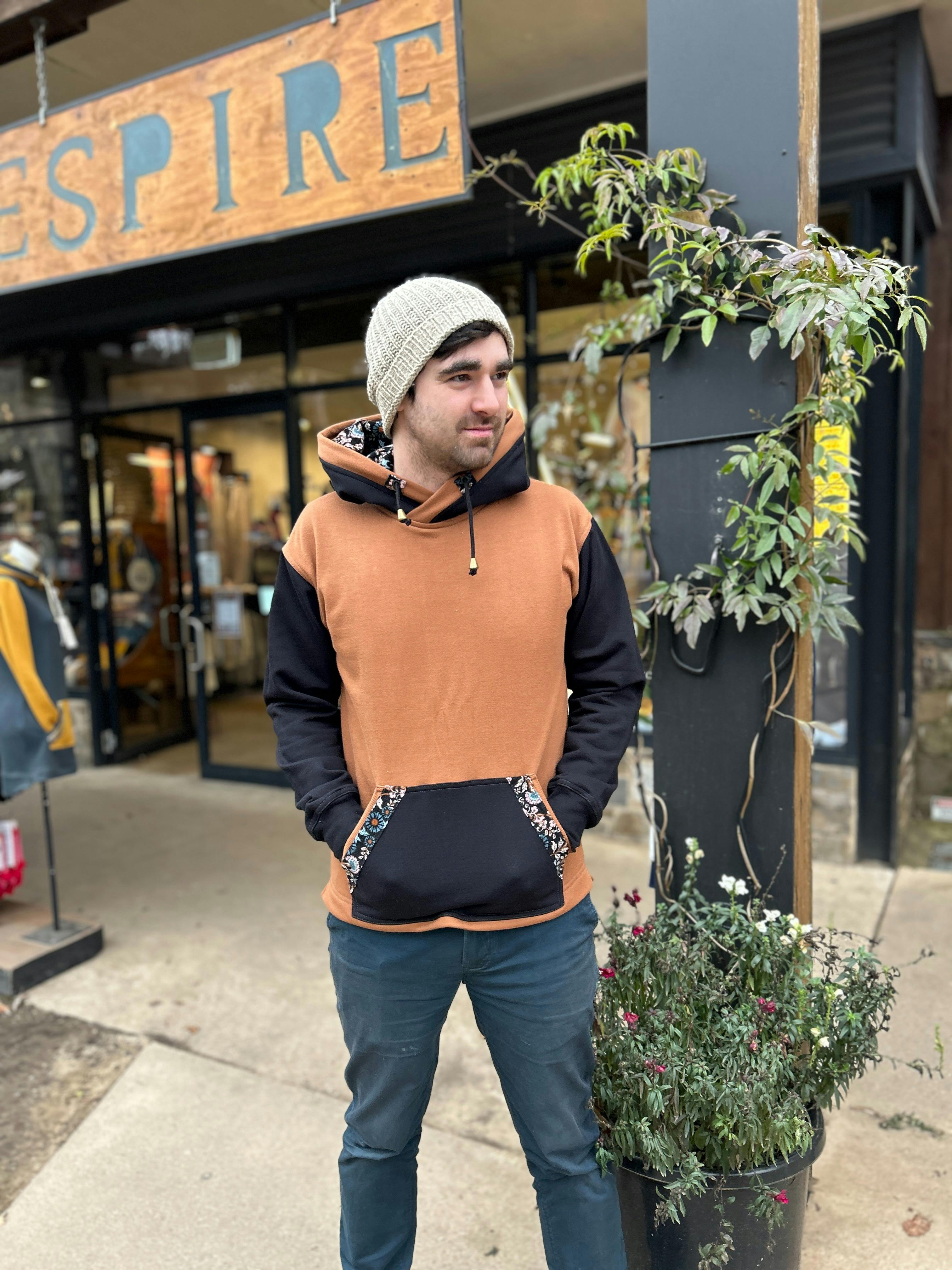 The "Mocha" hoodie design