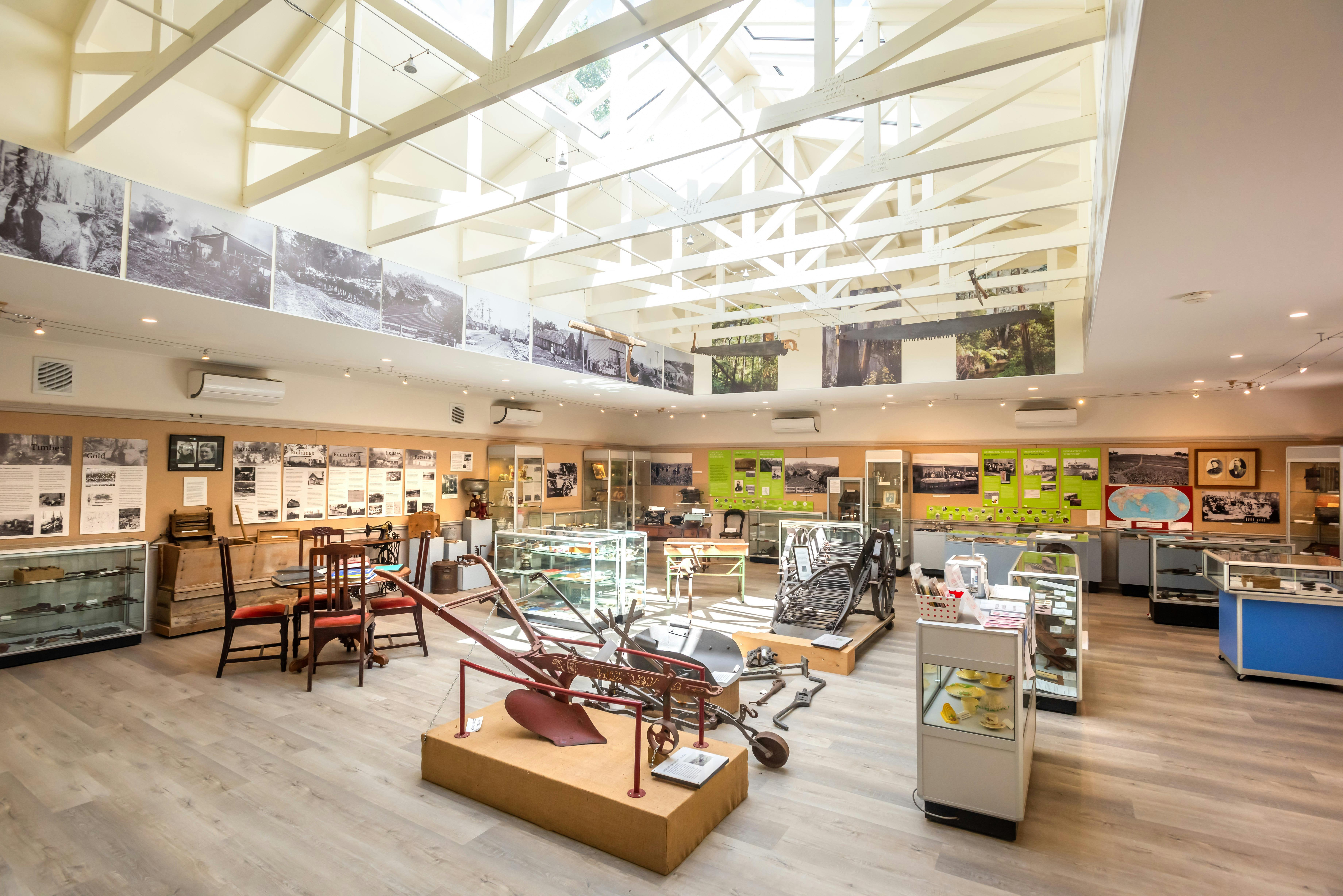 Emerald Museum interiors