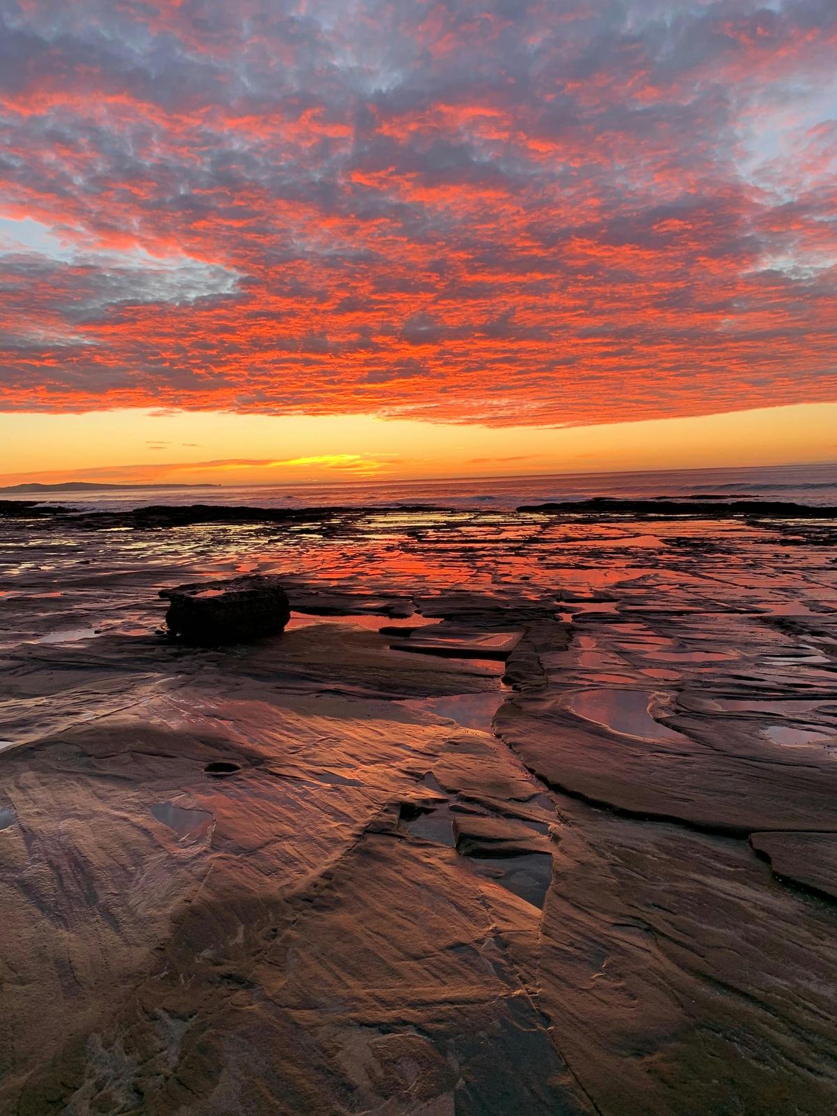 Overlooking the Ocean at the Apartment