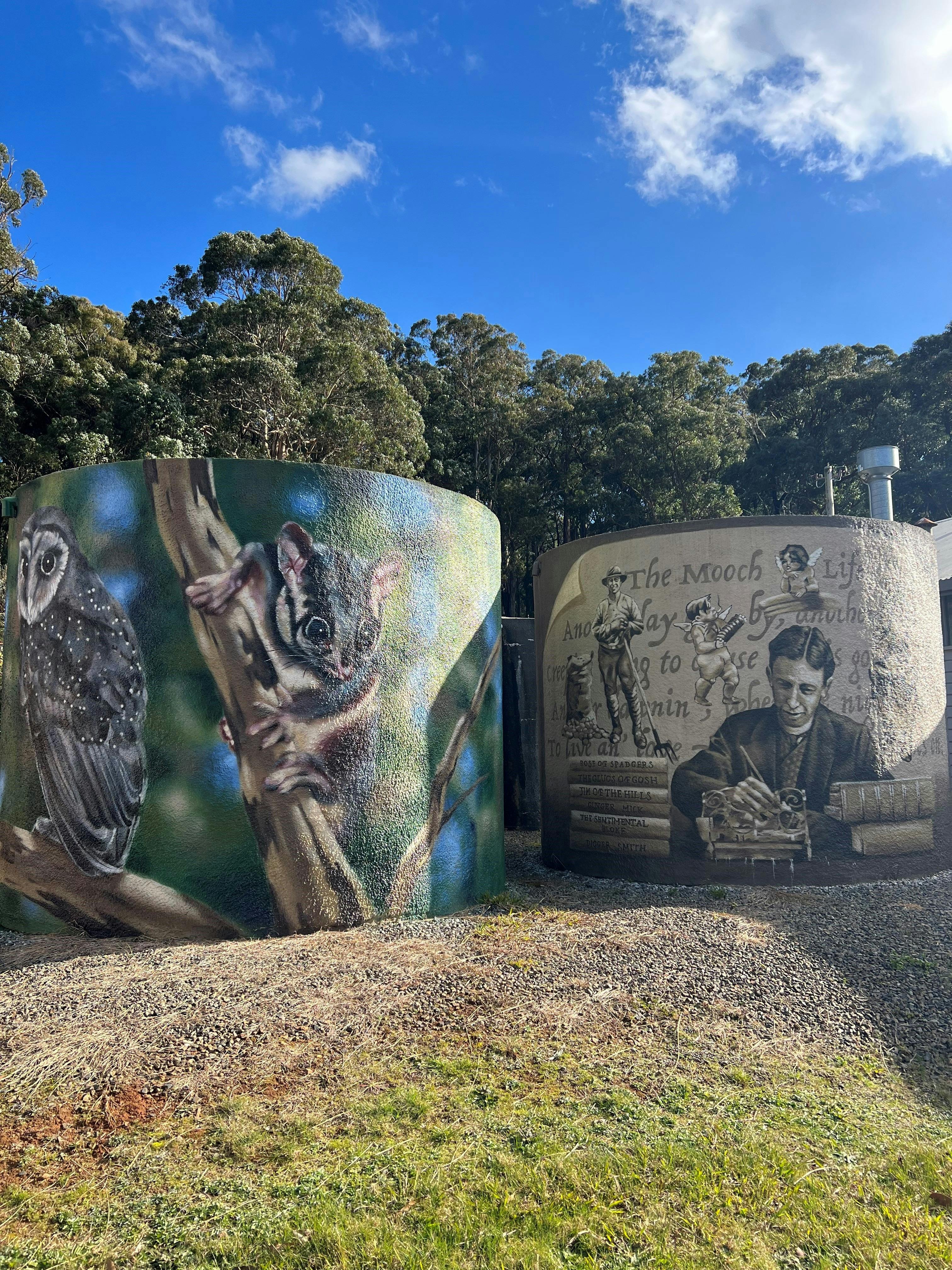 Toolangi murals