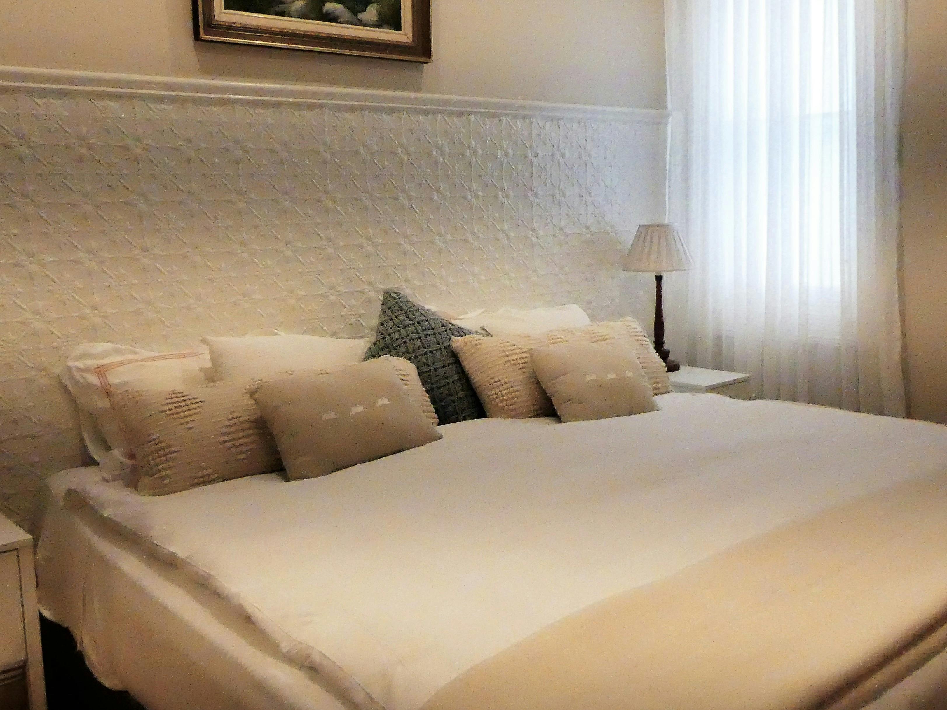 Trump bed can be made into two  superking singles, with walk in ensuite