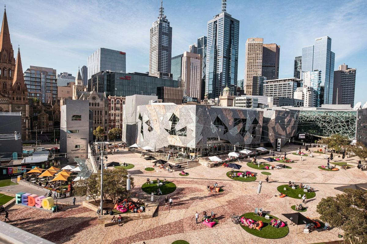 Fed Square's distinctive architecture helped make it the youngest ever Heritage-listed site.