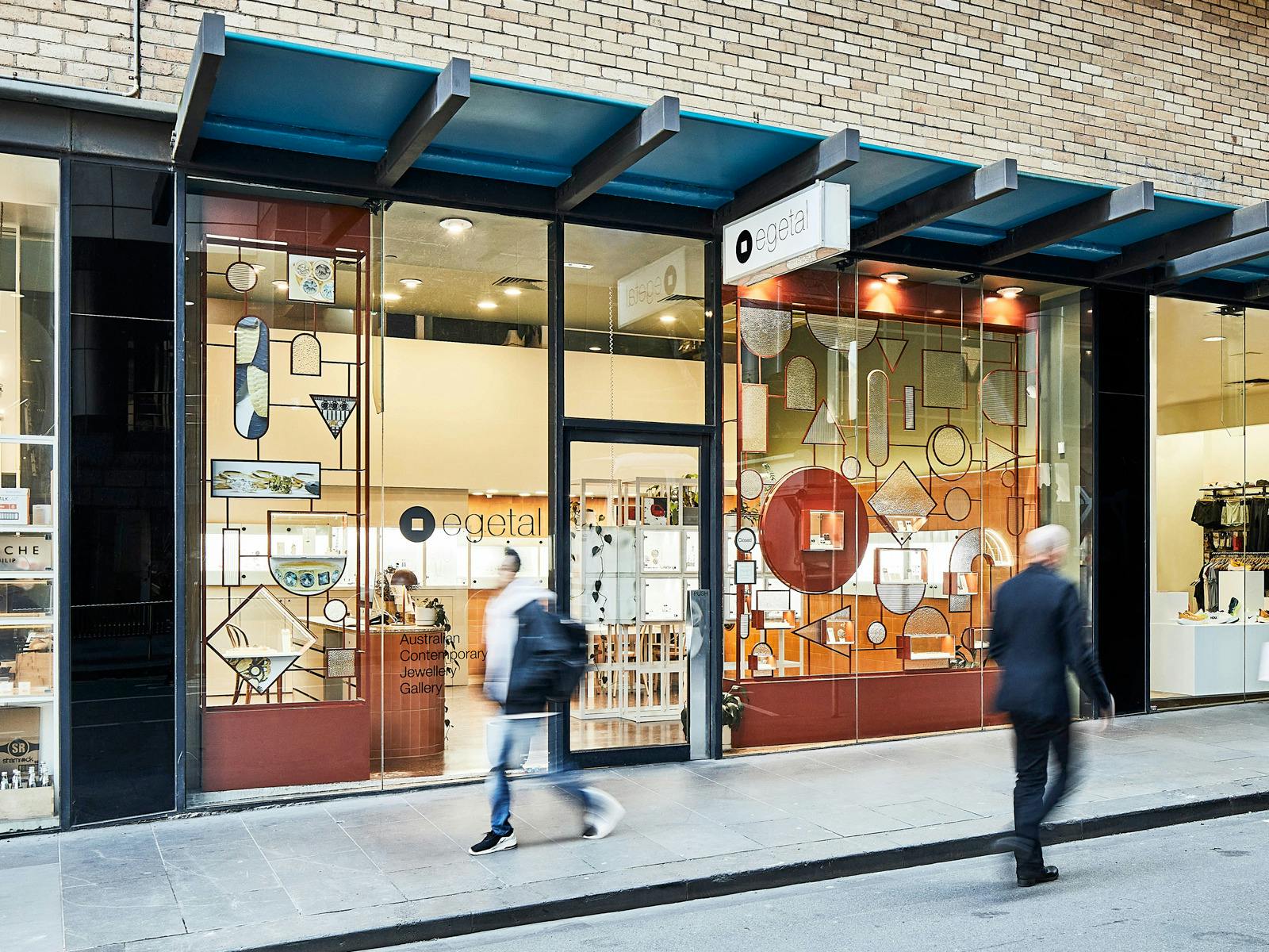 e.g.etal gallery front window