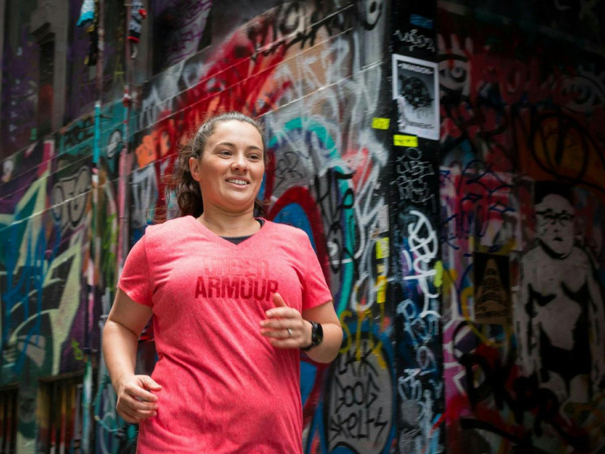 Run through Melbourne's laneways