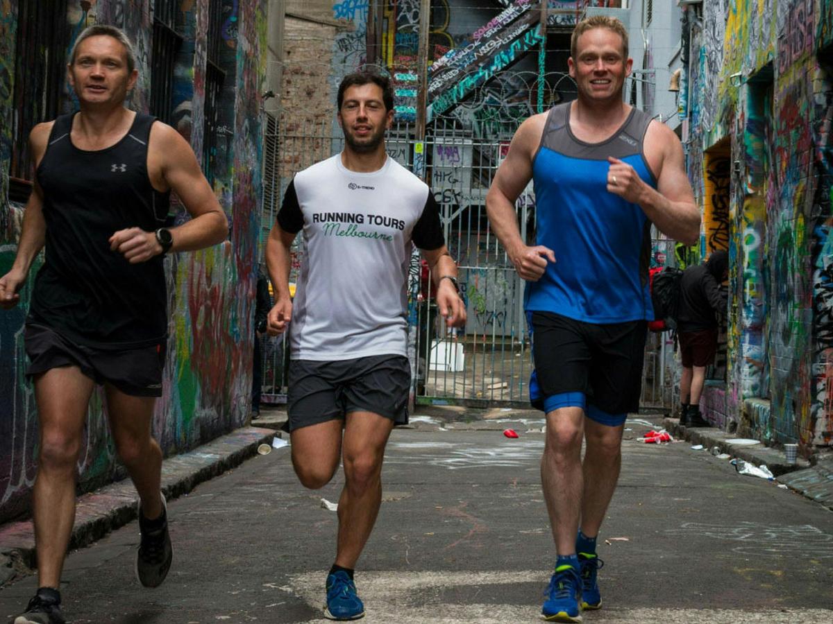 Run through Melbourne's laneways