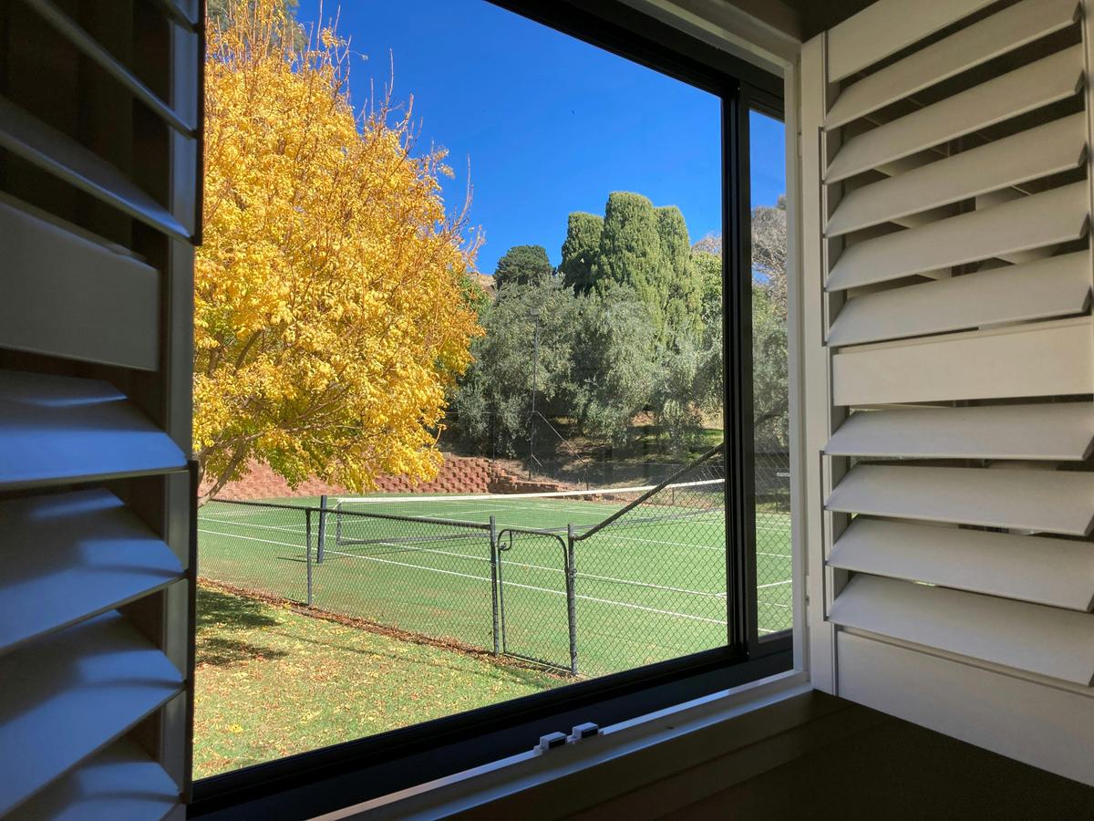 Tennis court outside