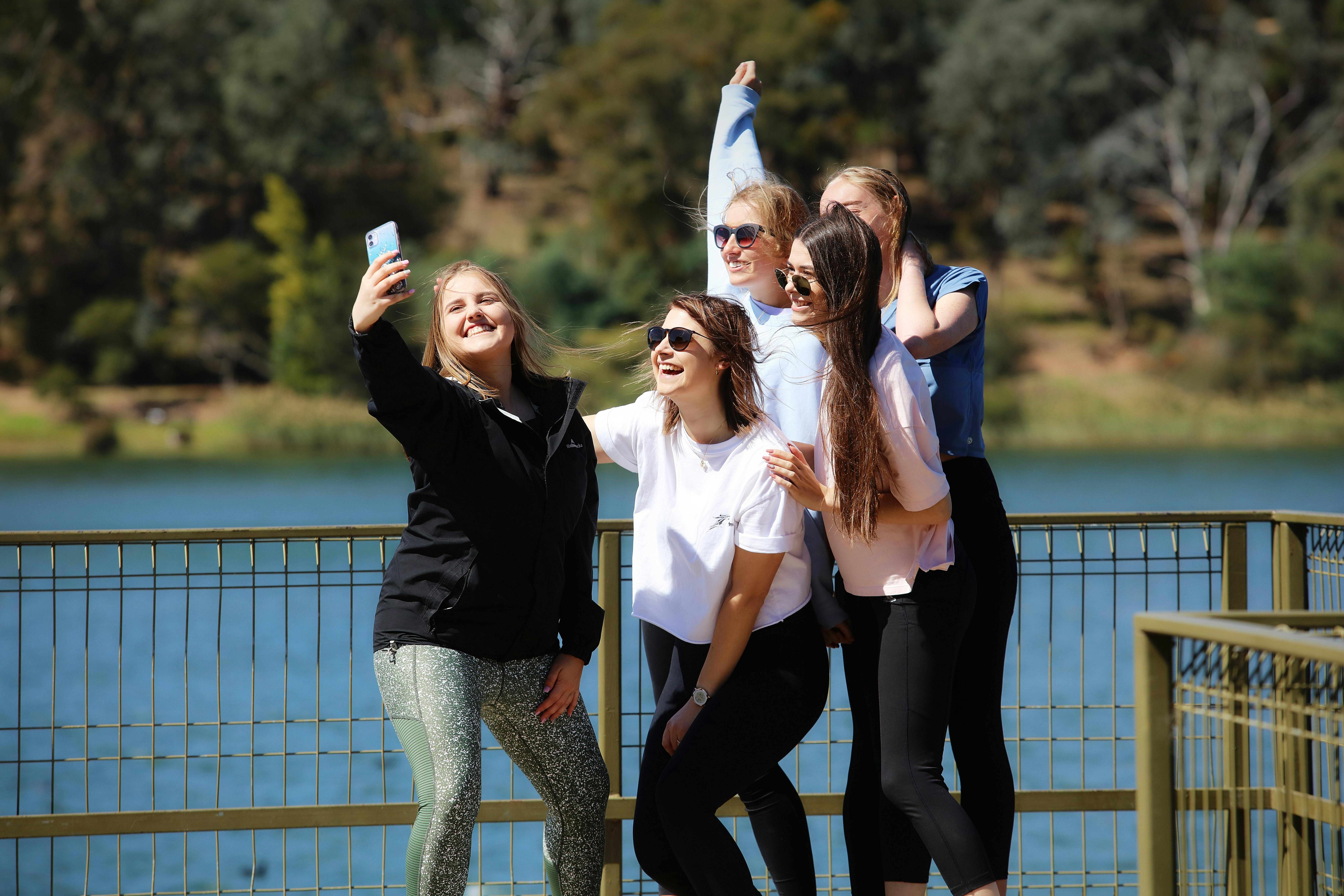 Friends at Eildon Pondage