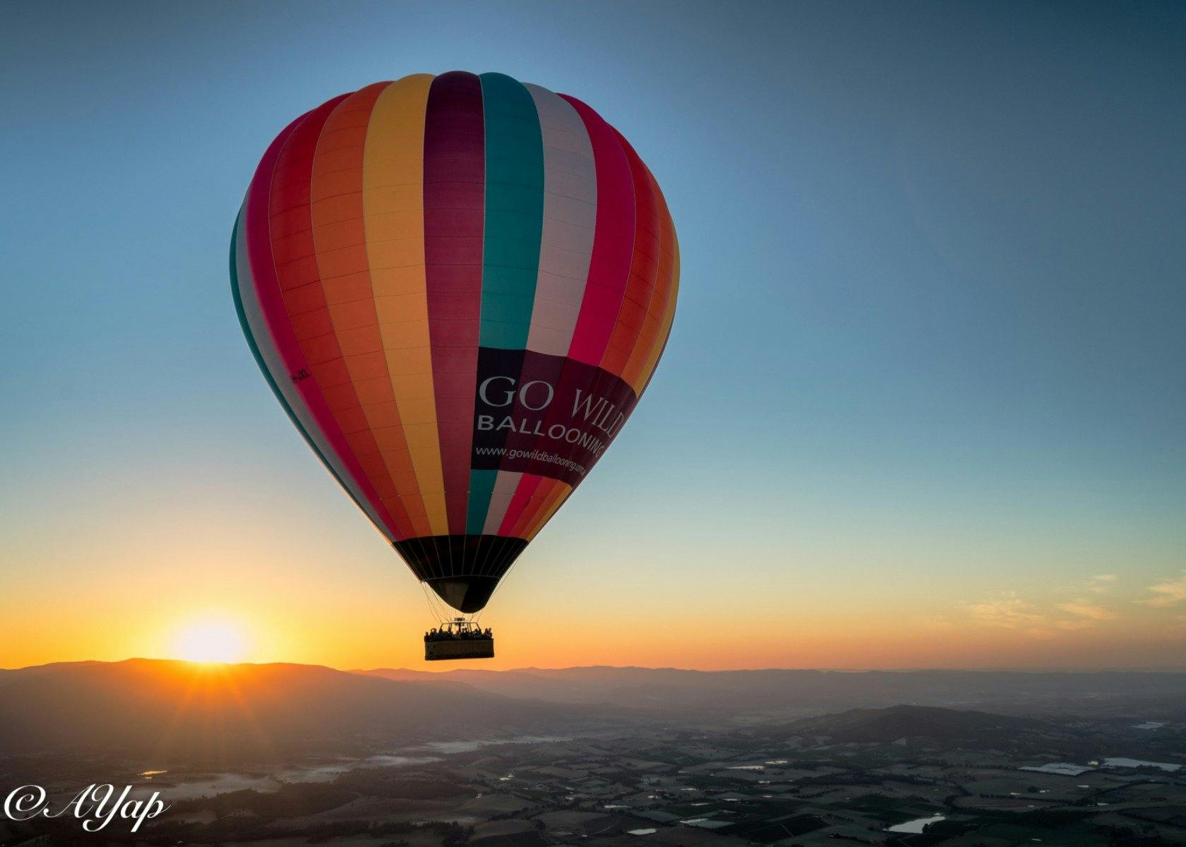 Ballooning at Sunrise