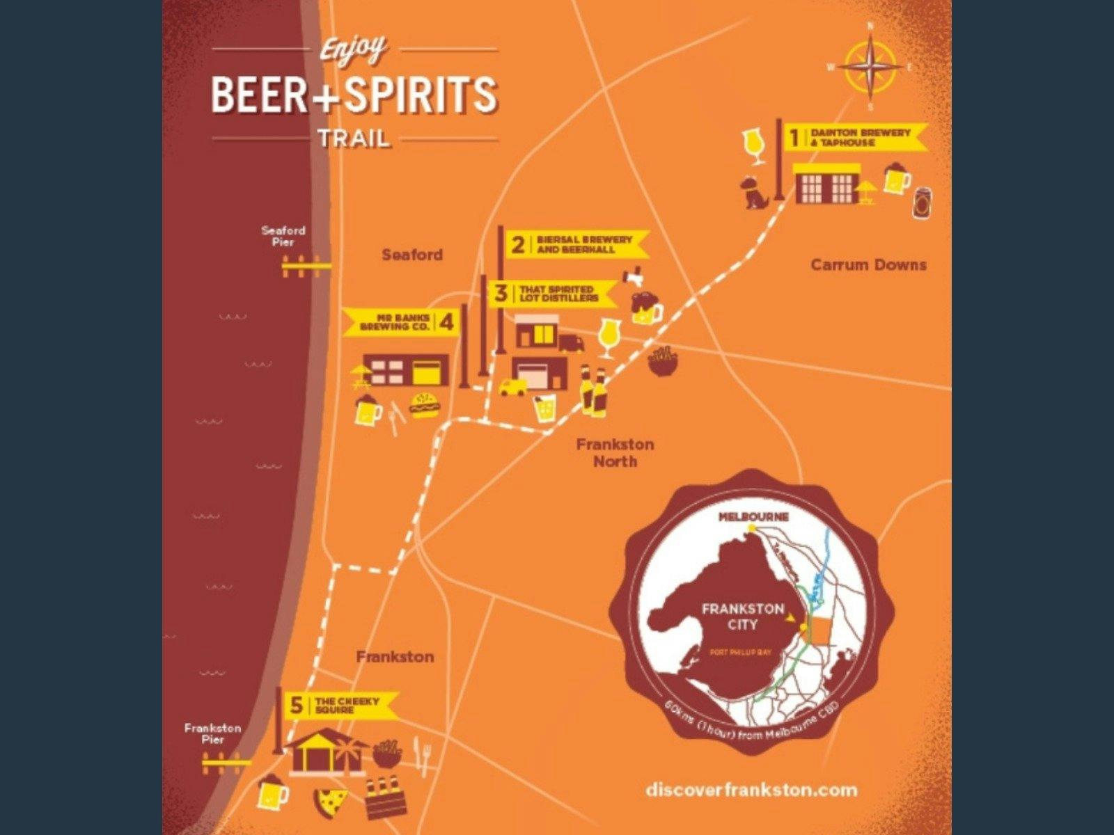 Frankston City Beer + Spirits Trail