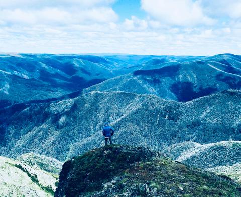 looking towards the crossing