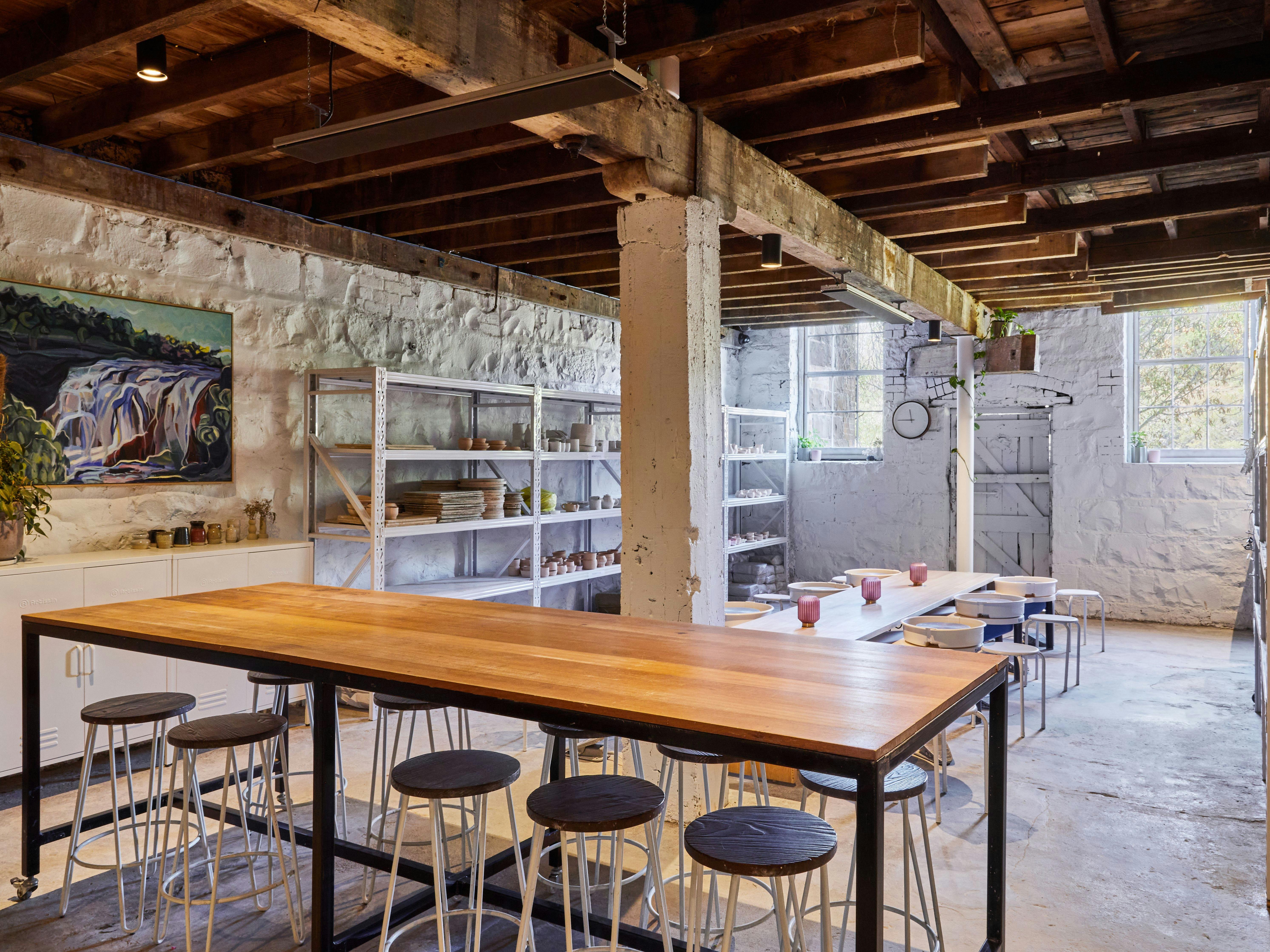 Elizabeth Bell Ceramics - Classroom