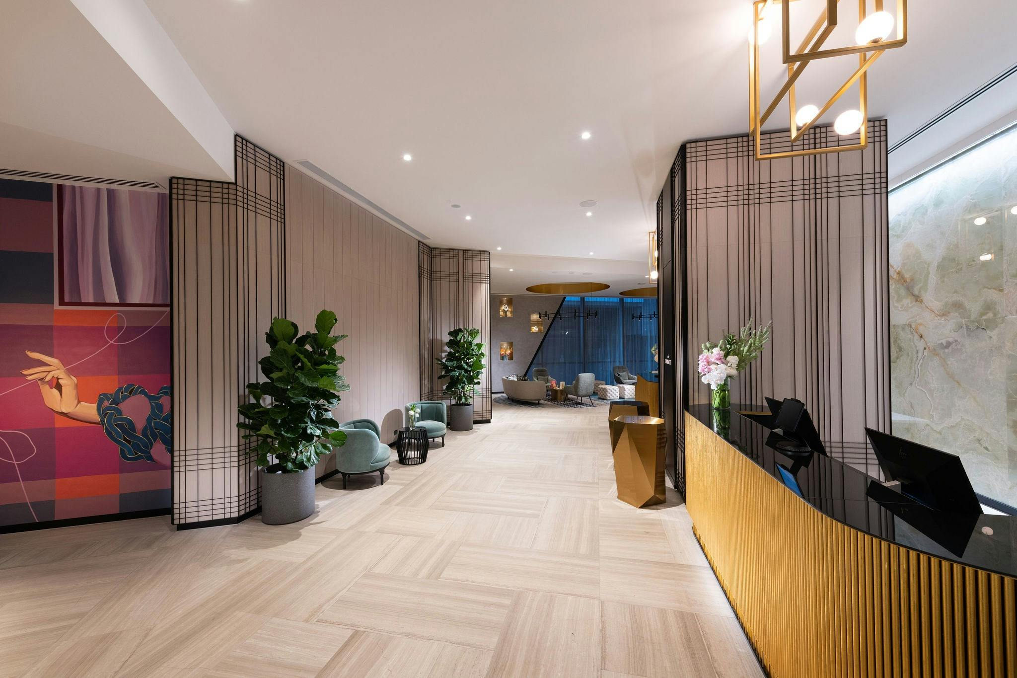 Dorsett Melbourne - Lobby Entrance