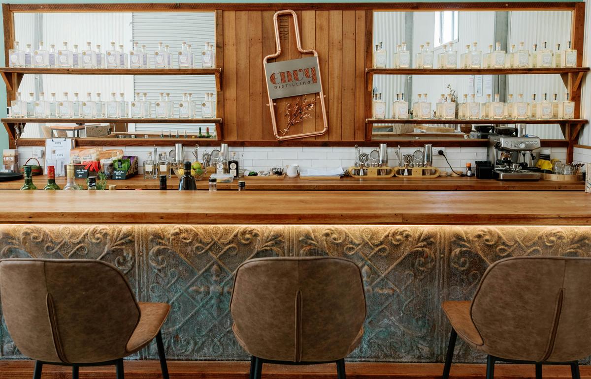 Come and enjoy gin and cocktails at our bar