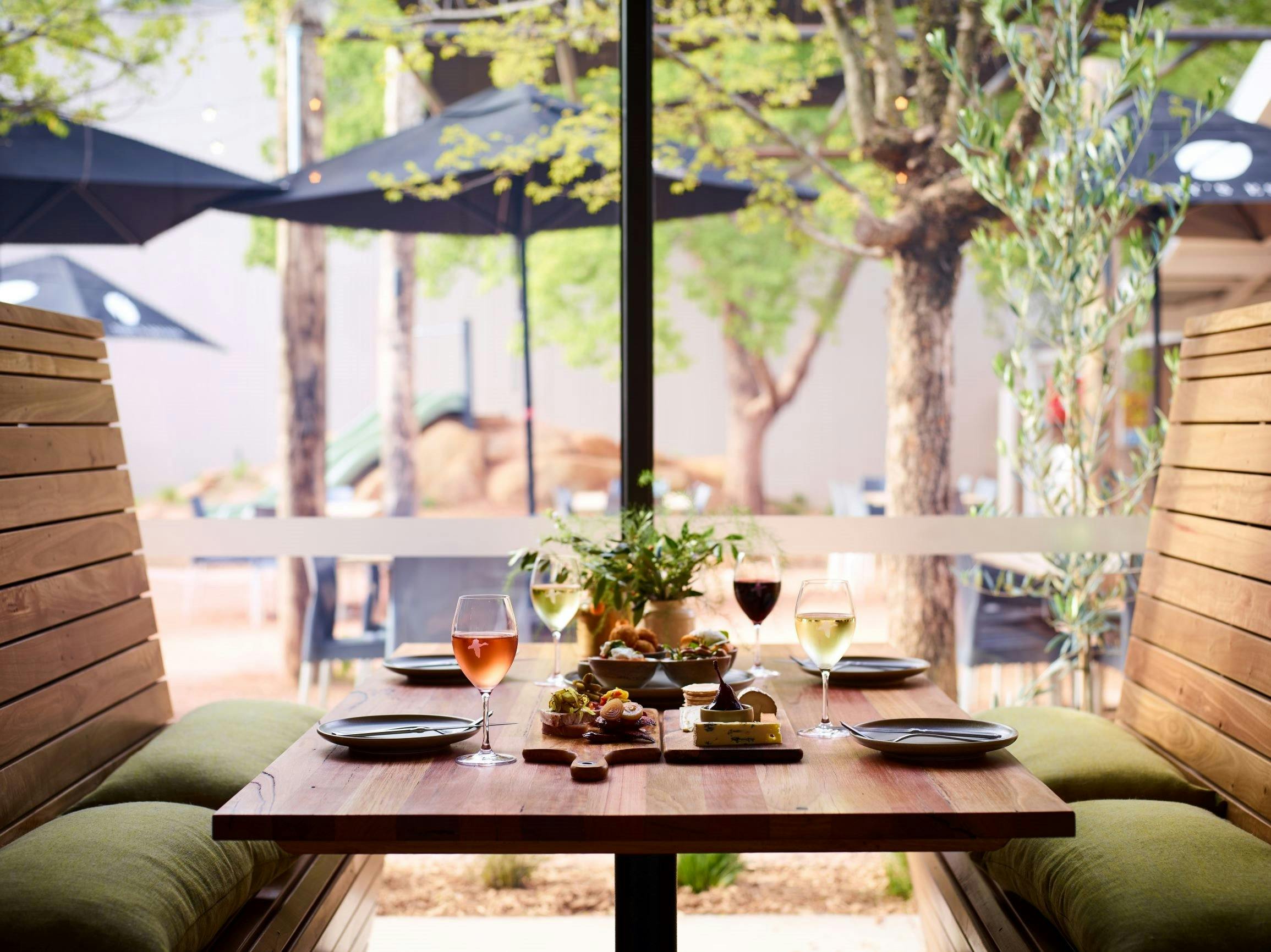 Fowles Wine Booth Seating