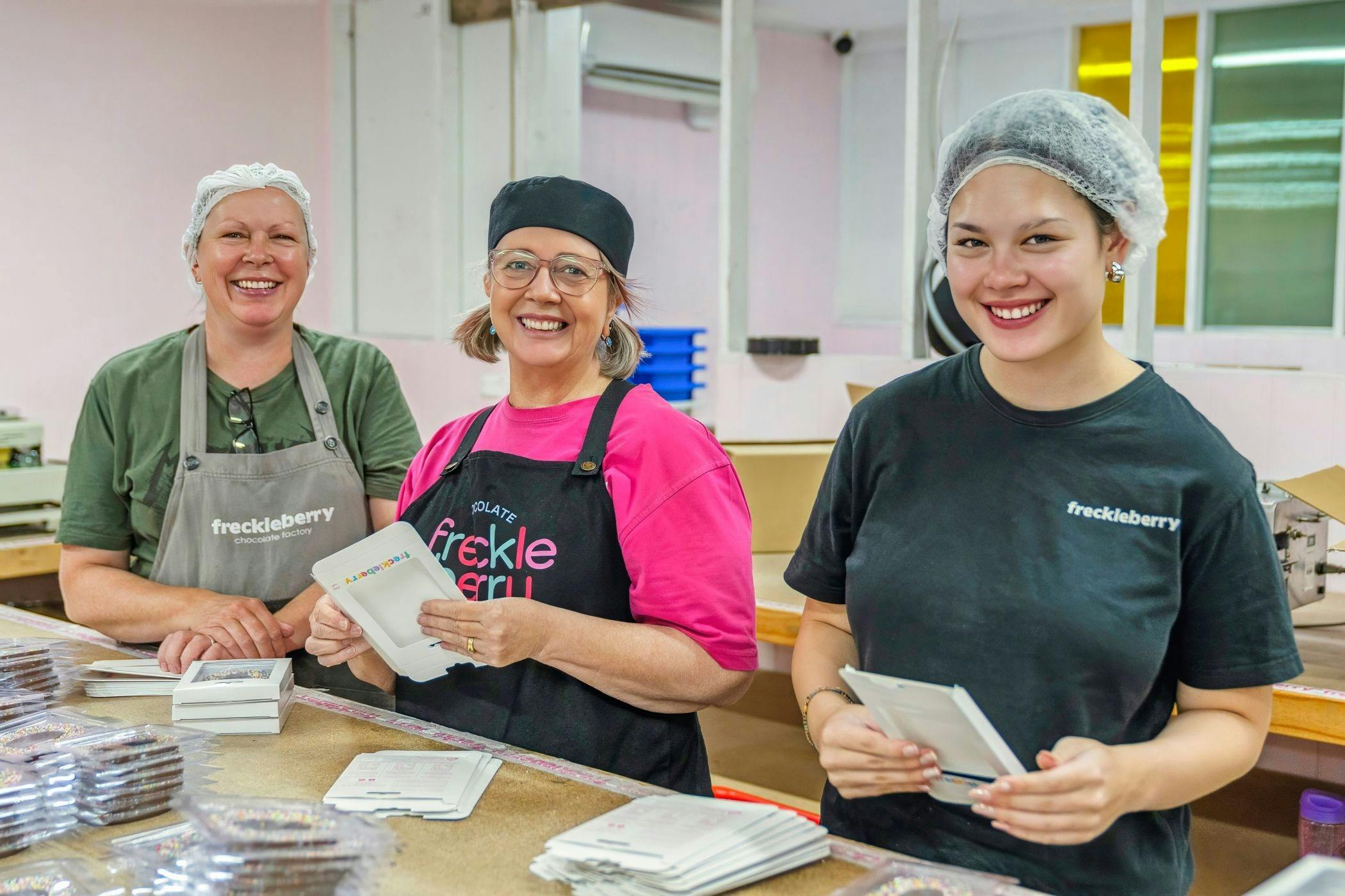 Our team at Freckleberry are here to help anytime