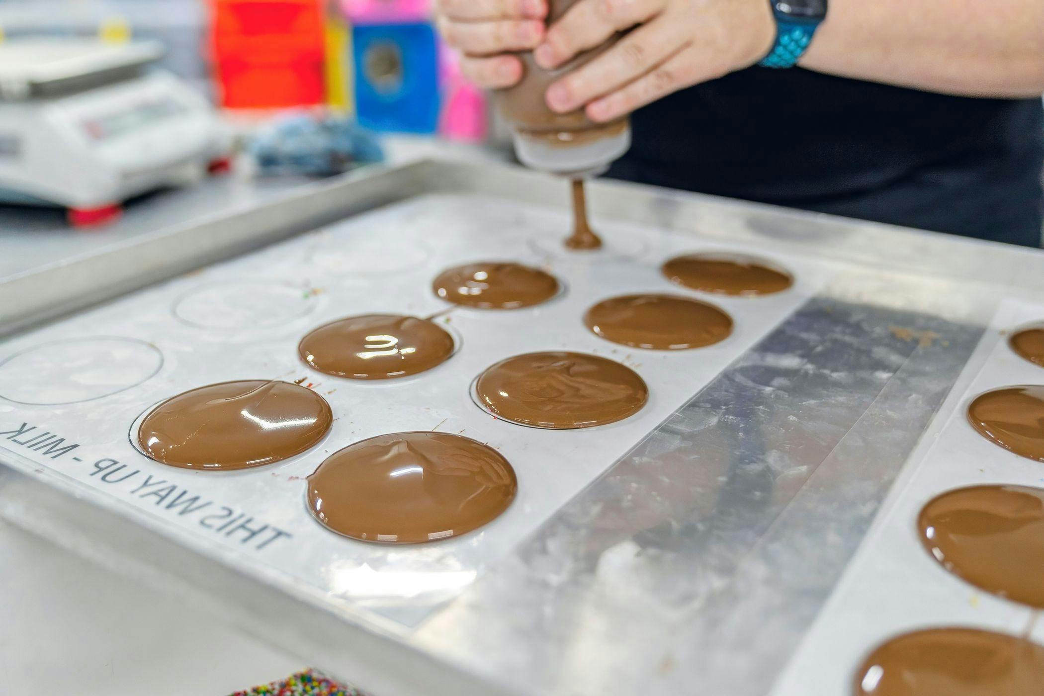 Our chocolates are delicious Belgian chocoalte