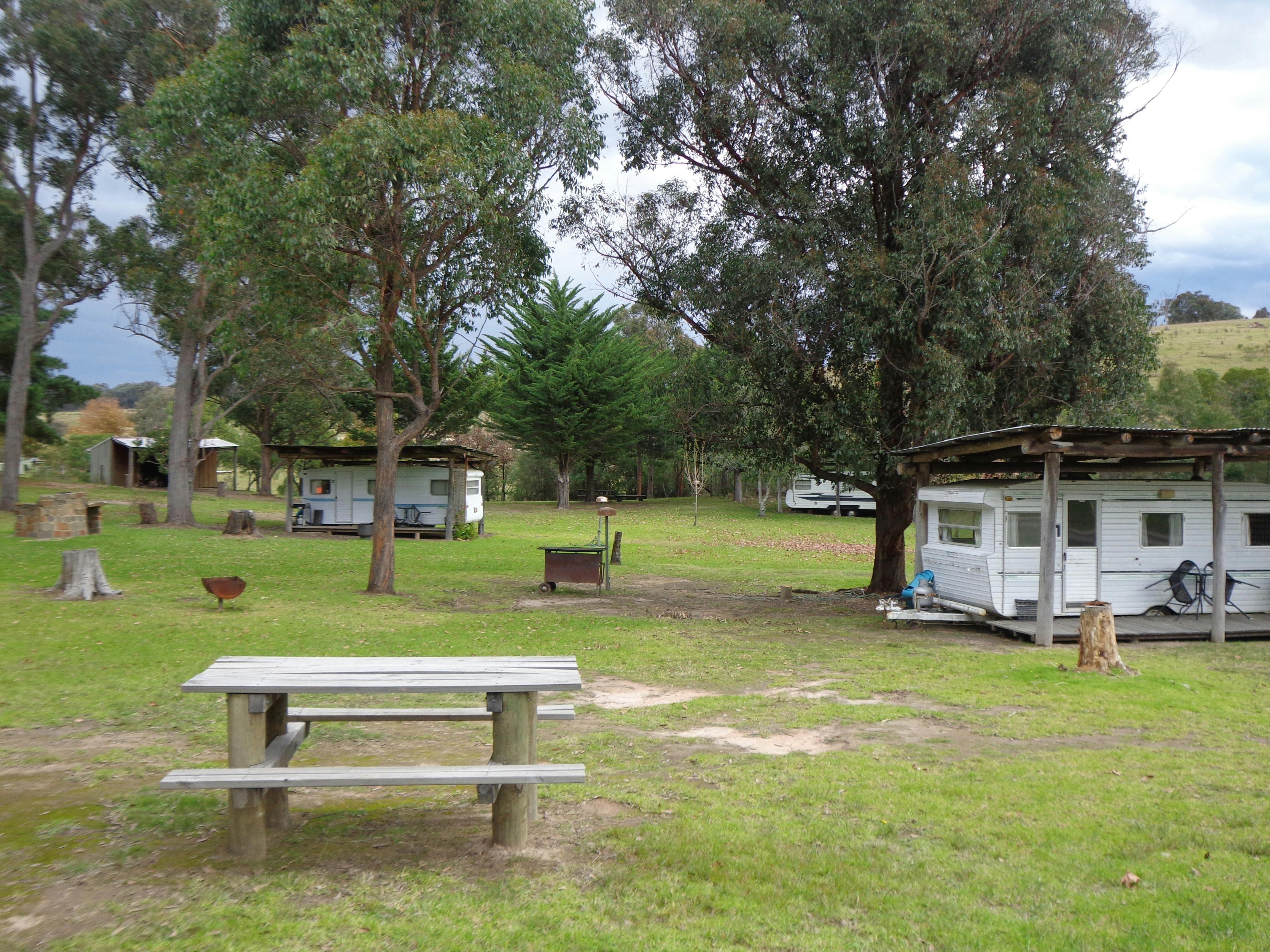 On-site caravans,sleep 2adults to family of 6, everything you need is in the vans,B.B.Q on verandas