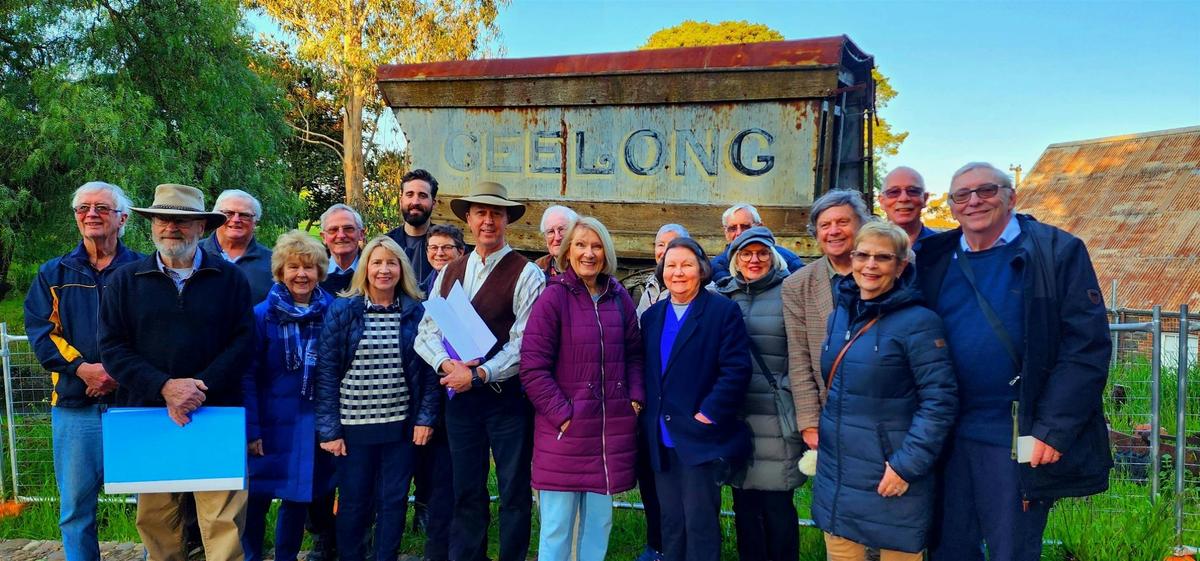 Fyansford Paper Mills Historic Tours   - group photo