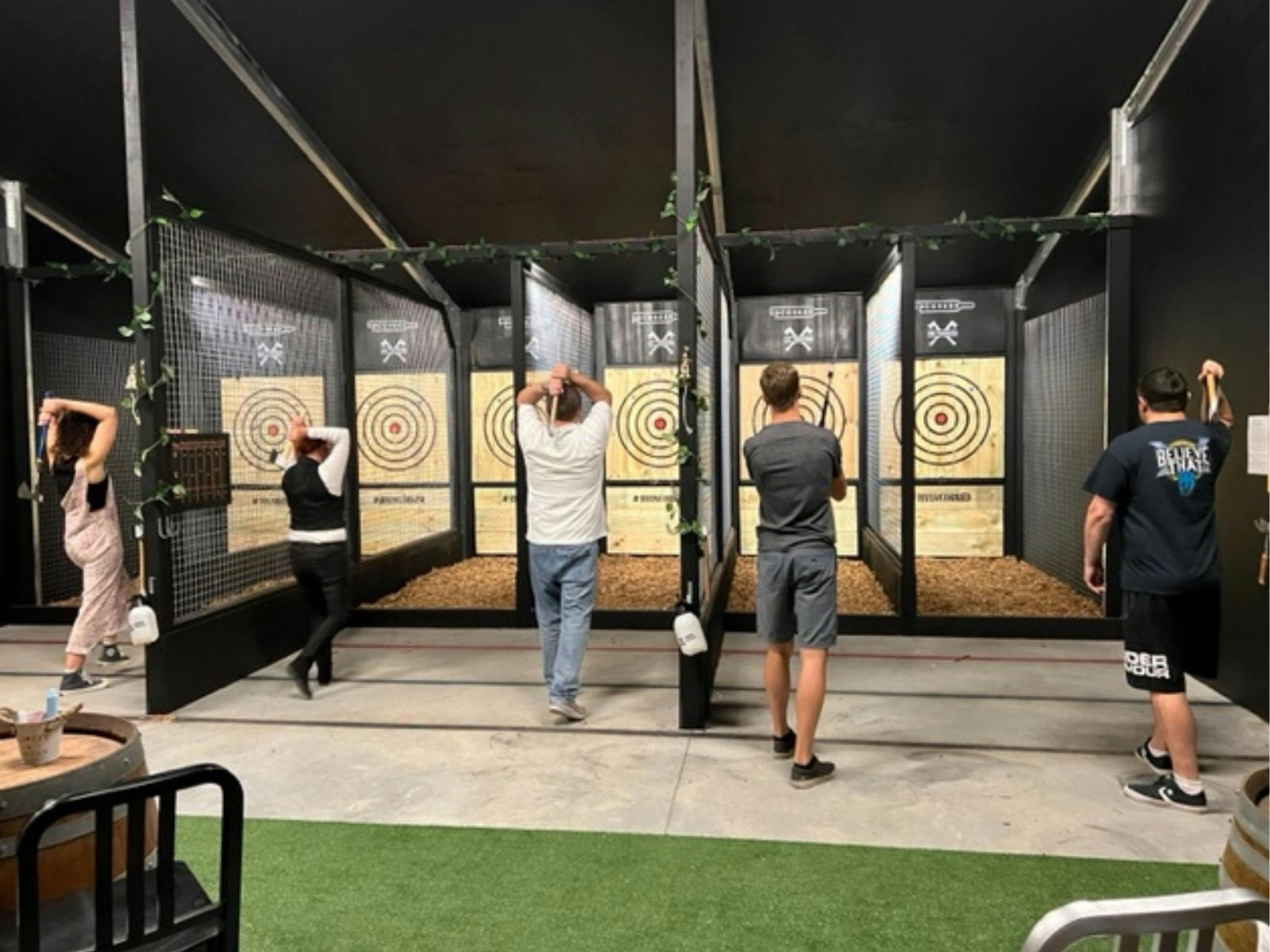 HV Uncorked Axe Throwing
