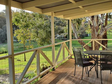 Large Verandah with outdoor furniture