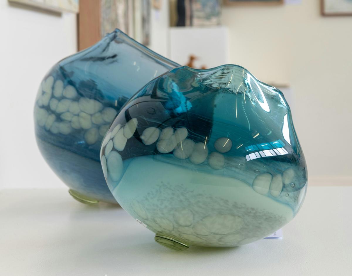 Glass vessels by Robert Gatt