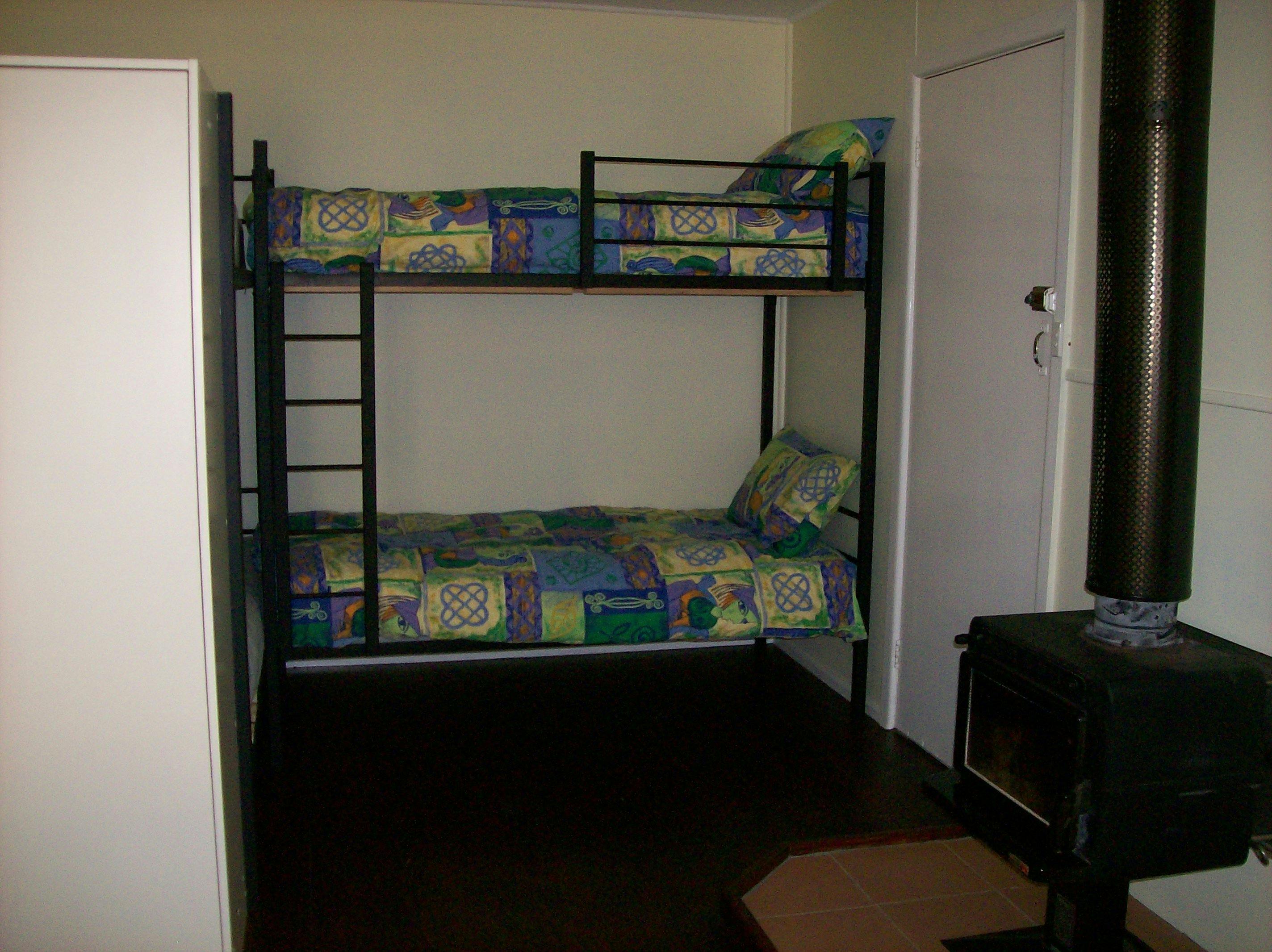 Bunks to sleep up to four