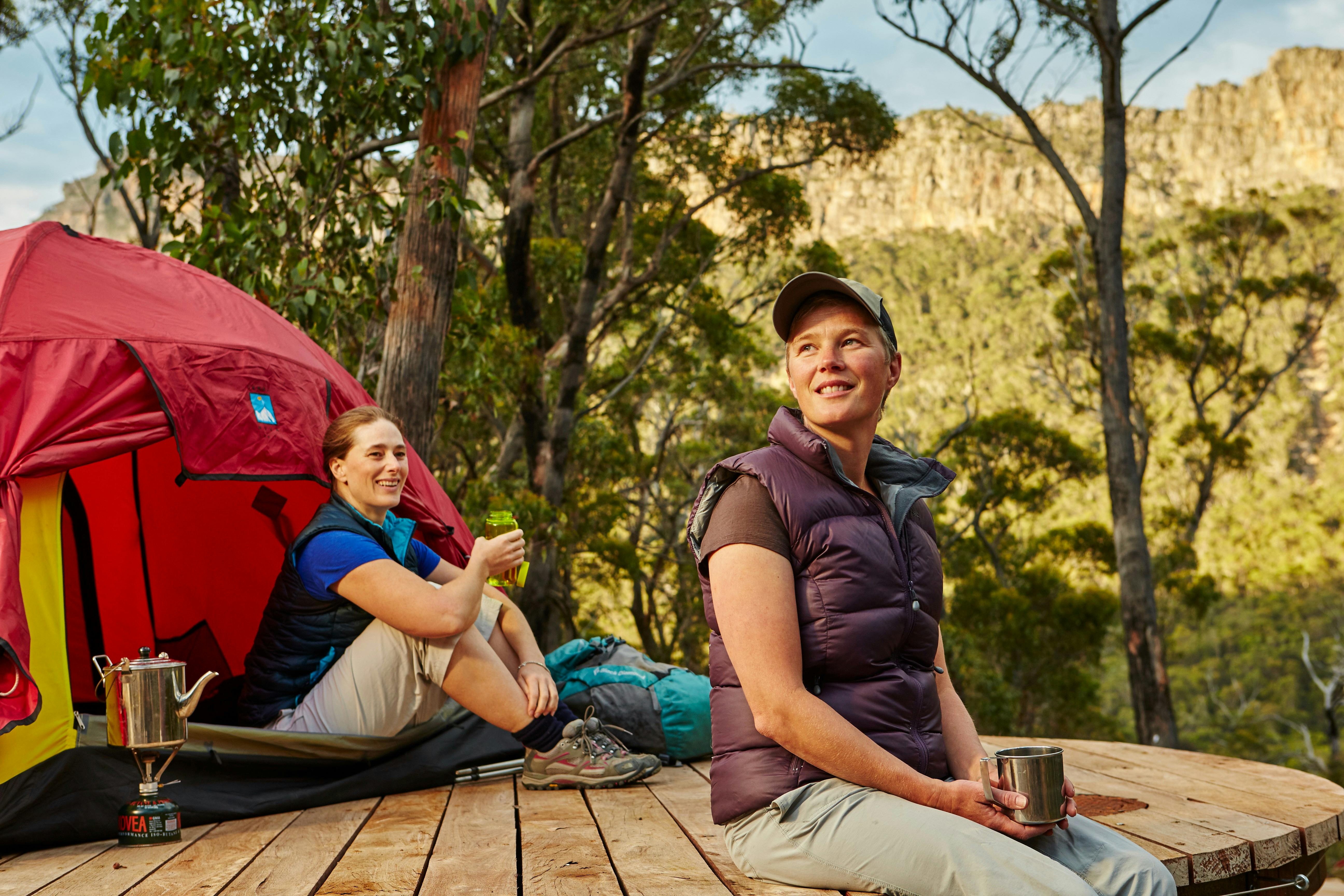 Hikers hut in the Grampians