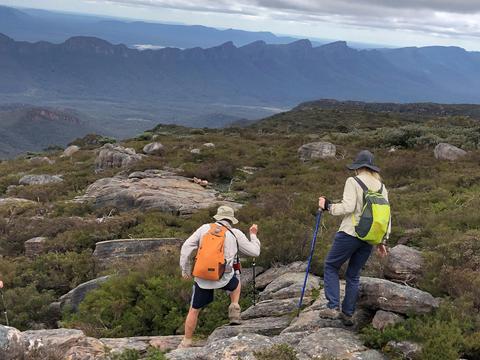 Challenging trail conditions on the Central Expedition