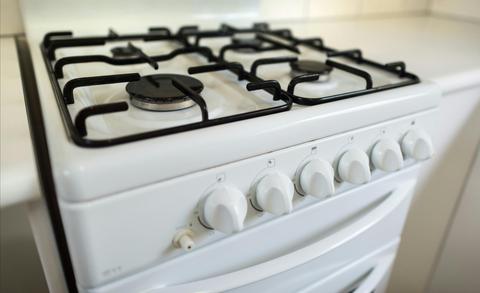 Stovetop in cottage