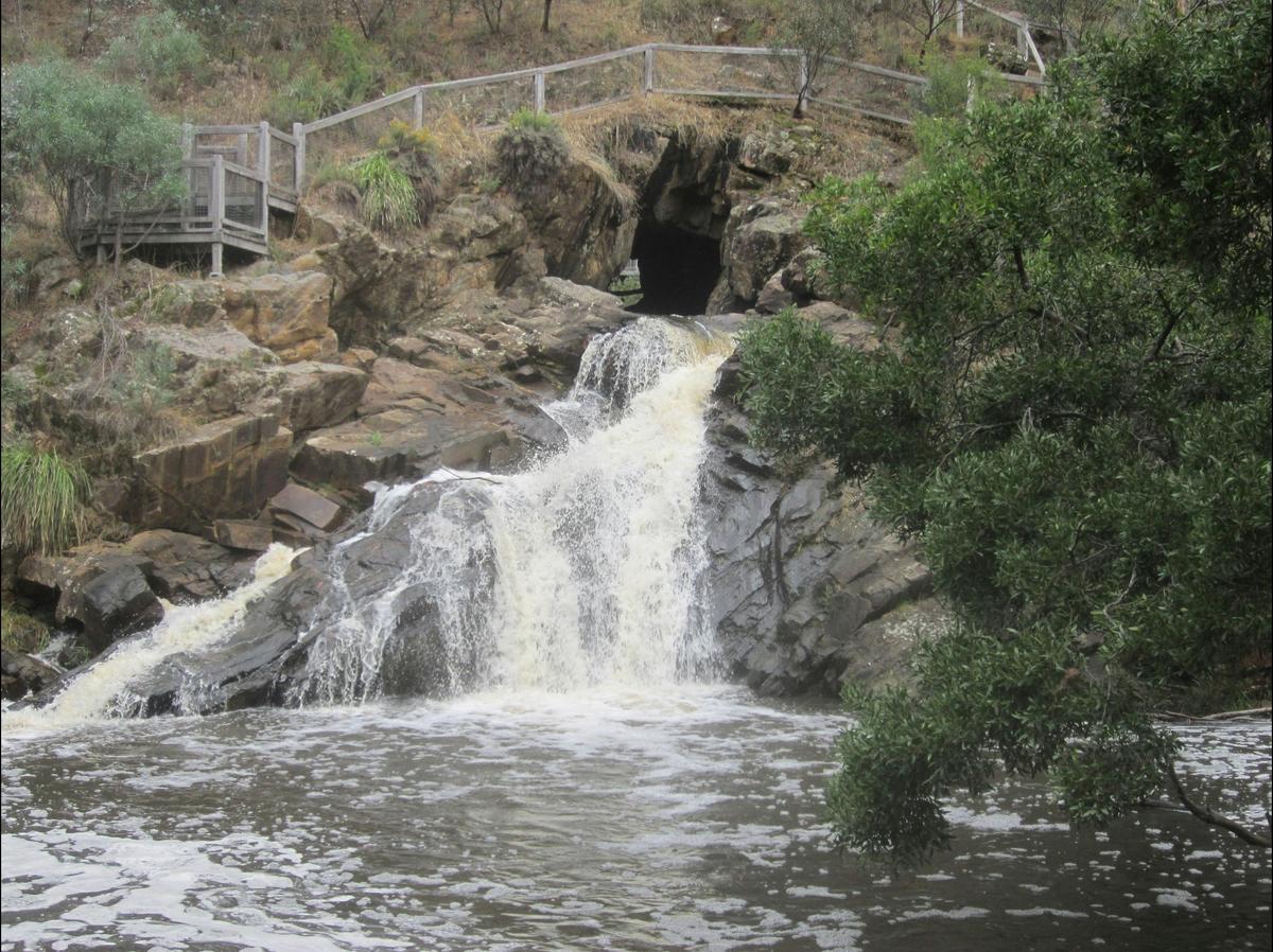 The Blowhole on Sailors Creek - Hepburn Springs