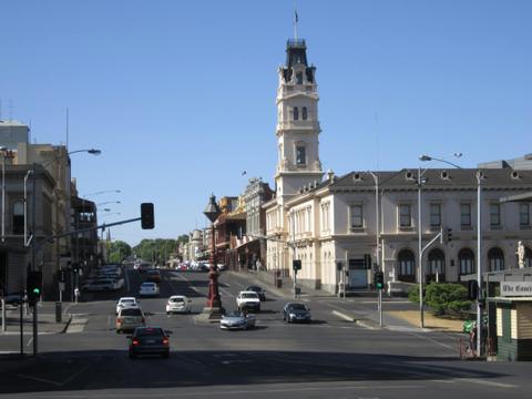 Ballarat city scene