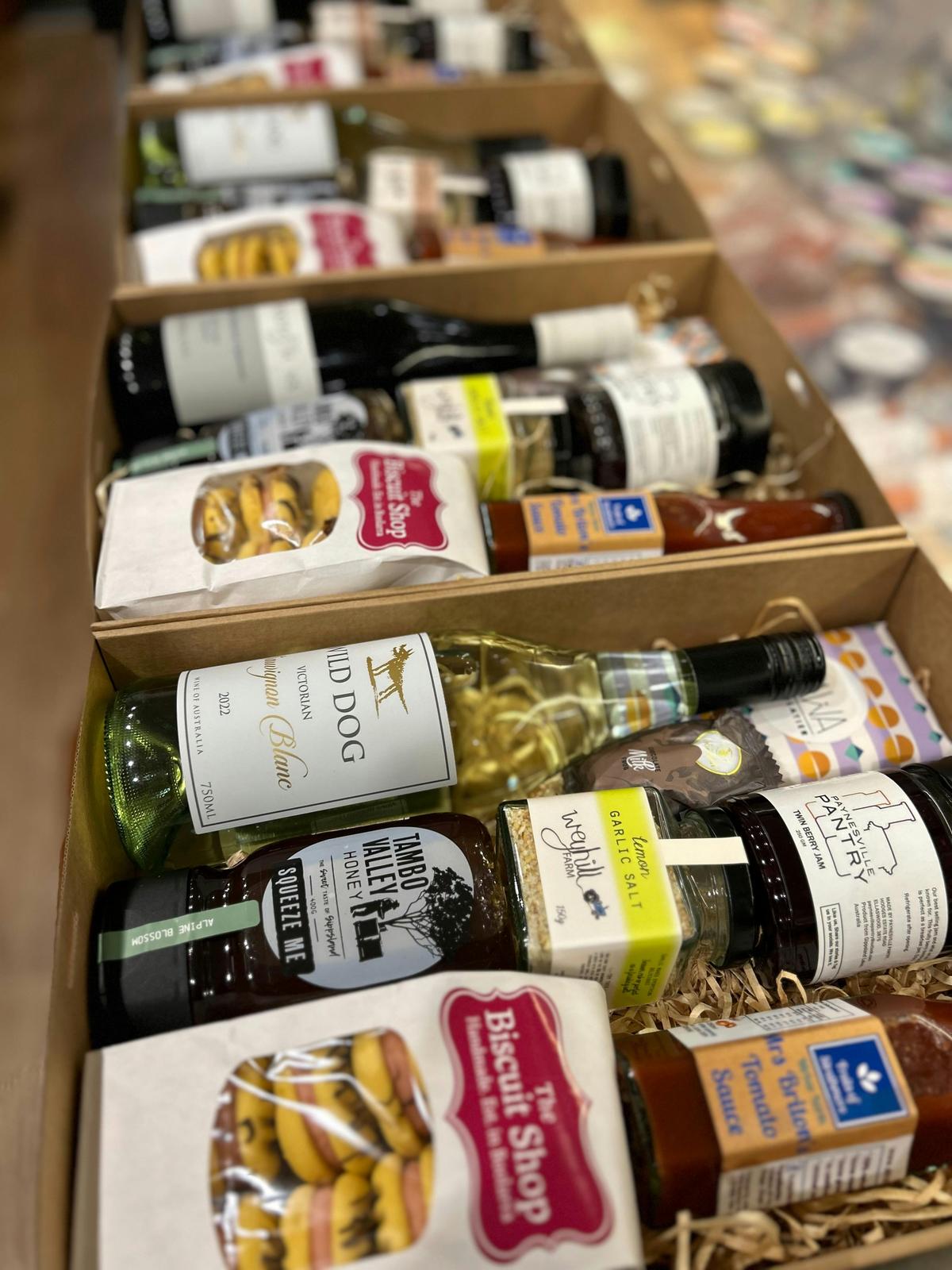 Custom made gift hampers