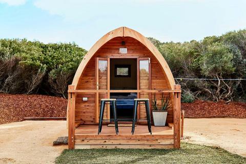 Glamping at Torquay Foreshore Caravan Park
