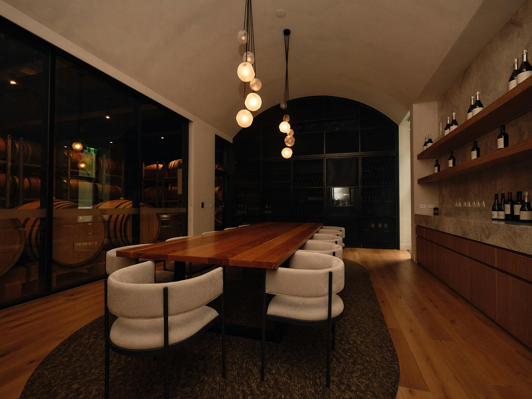 Private tasting room