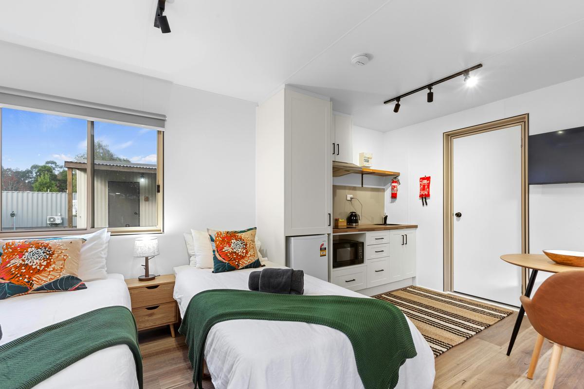 Forrest Holiday Park refurbished twin cabin pet friendly