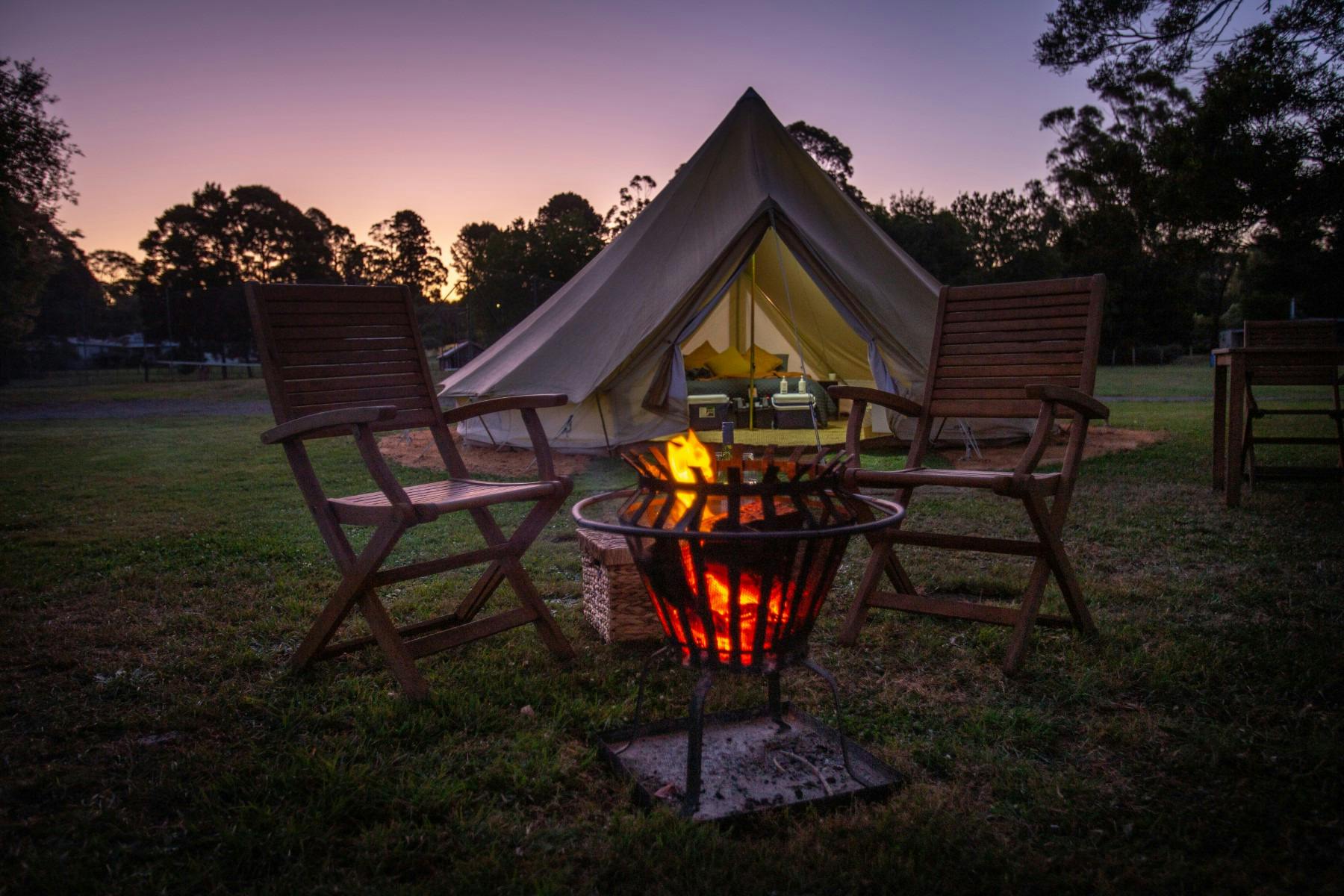 Glamping experience