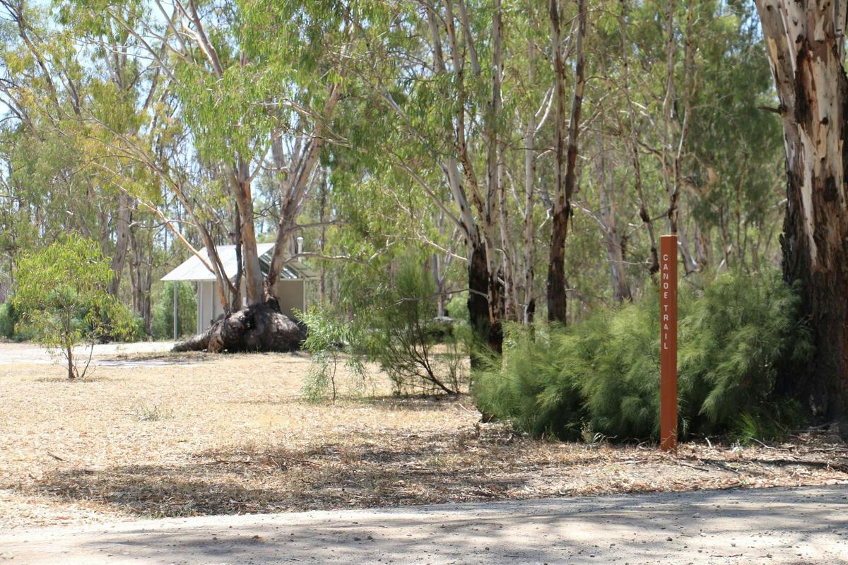 Koondrook Track Canoe Trail signage