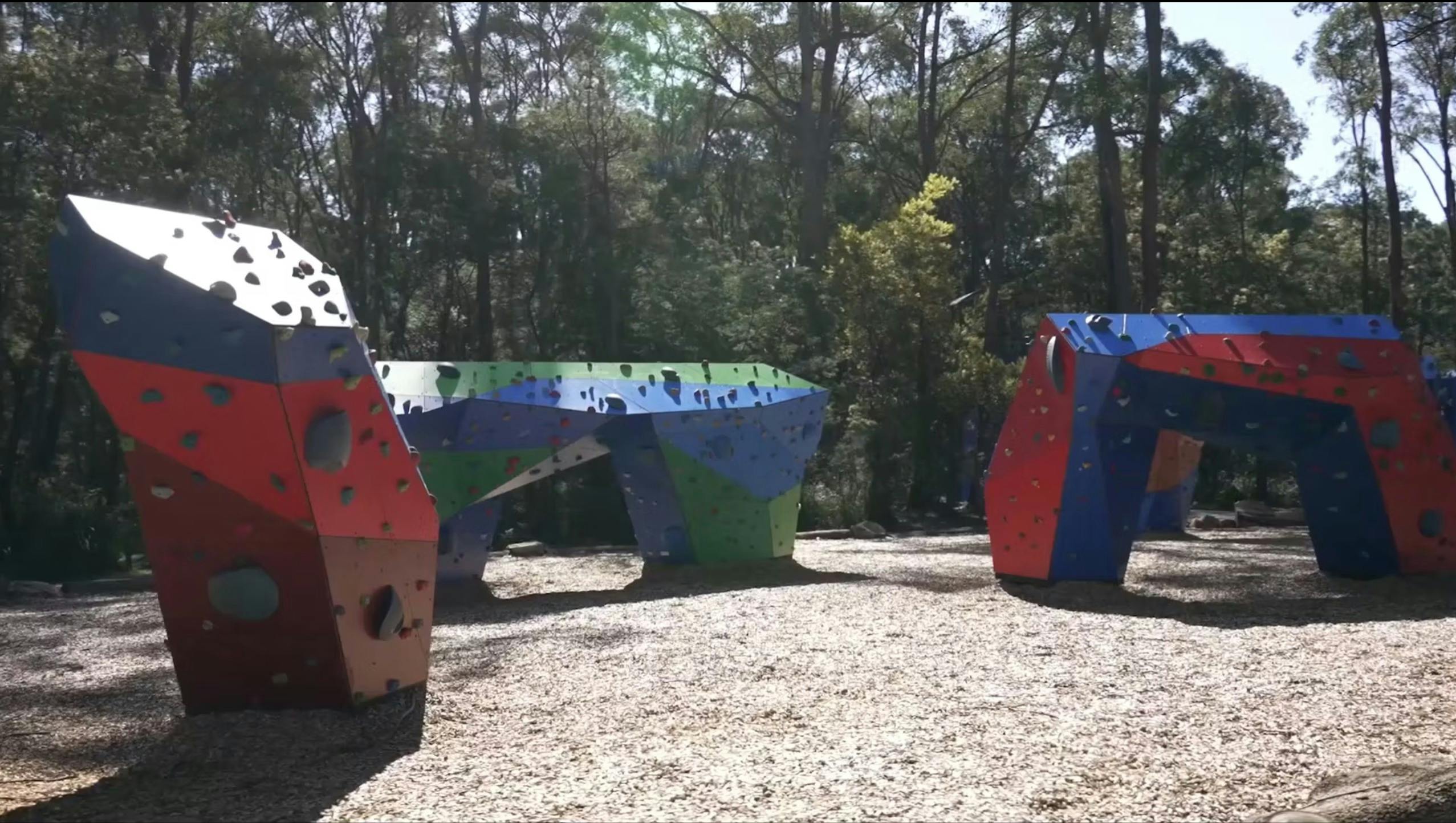 Gilwell Park Bouldering Wall