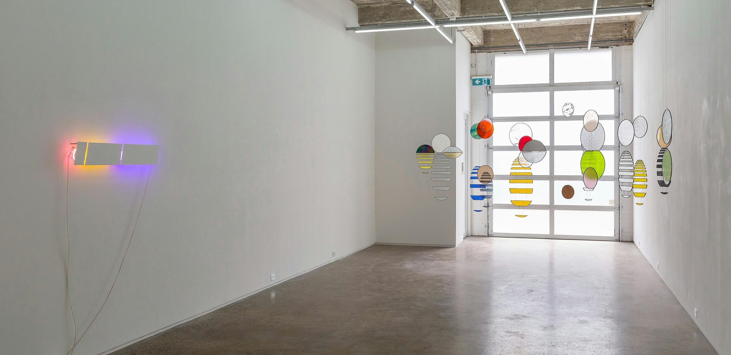 Installation view of Gertrude Glasshouse