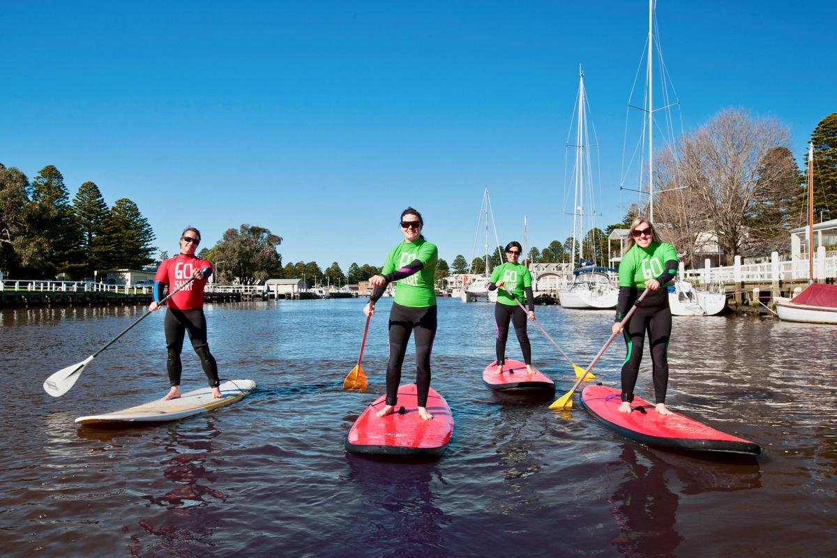 Stand Up Paddleboard guided tour, Port Fairy River