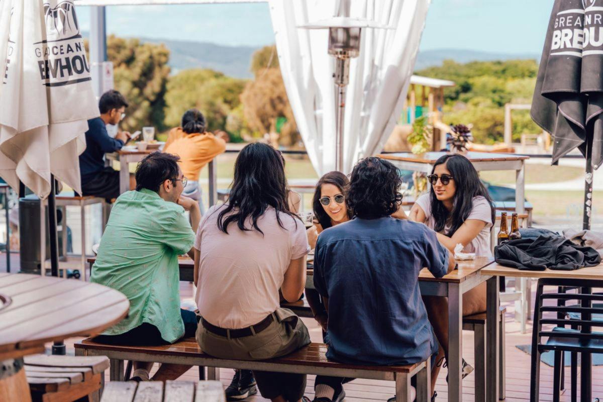 beer garden